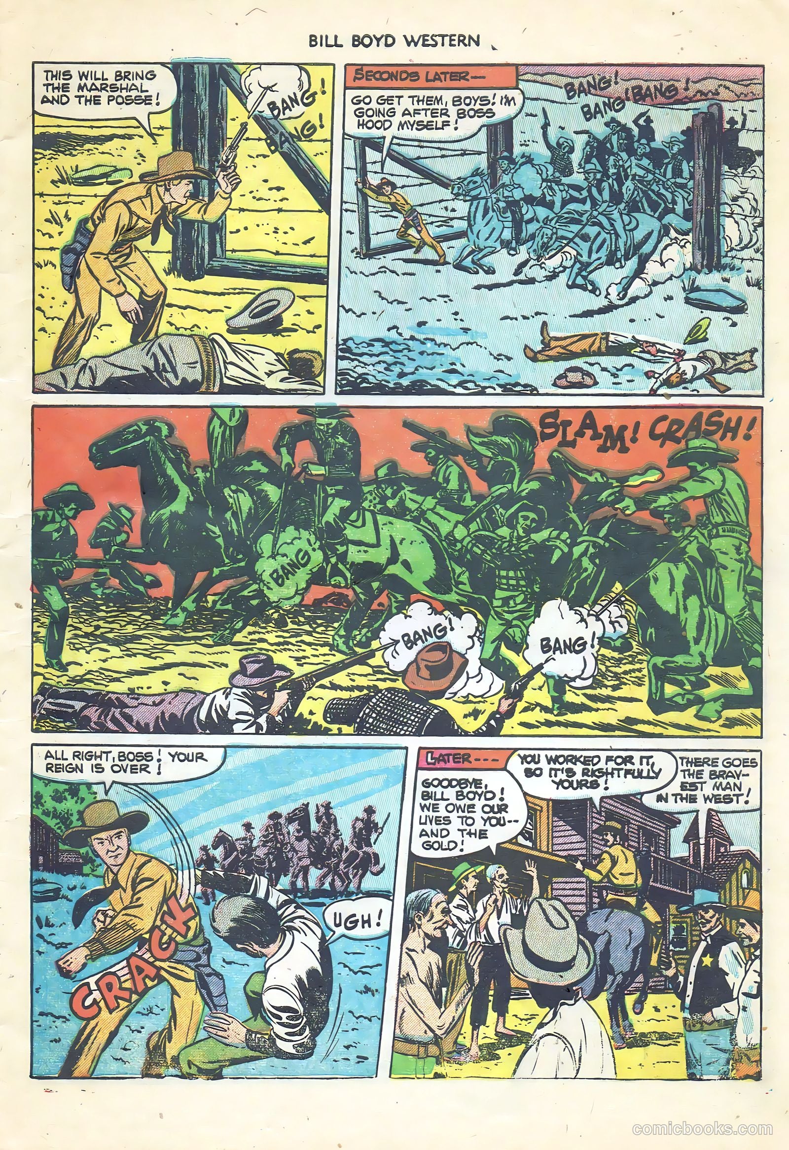 Bill Boyd Western #23 (1952) — page 9 of 36
