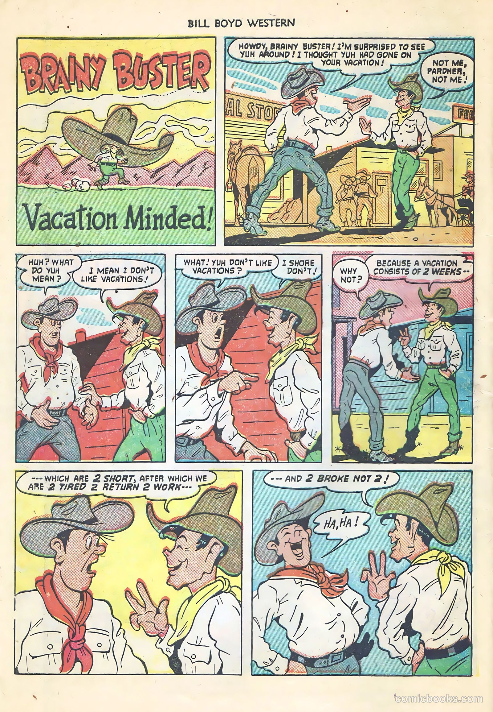 Bill Boyd Western #23 (1952) — page 10 of 36