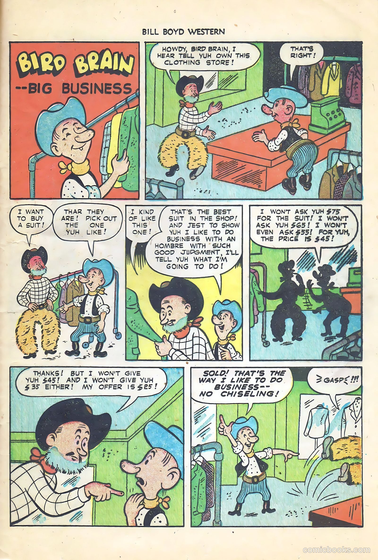 Bill Boyd Western #23 (1952) — page 25 of 36