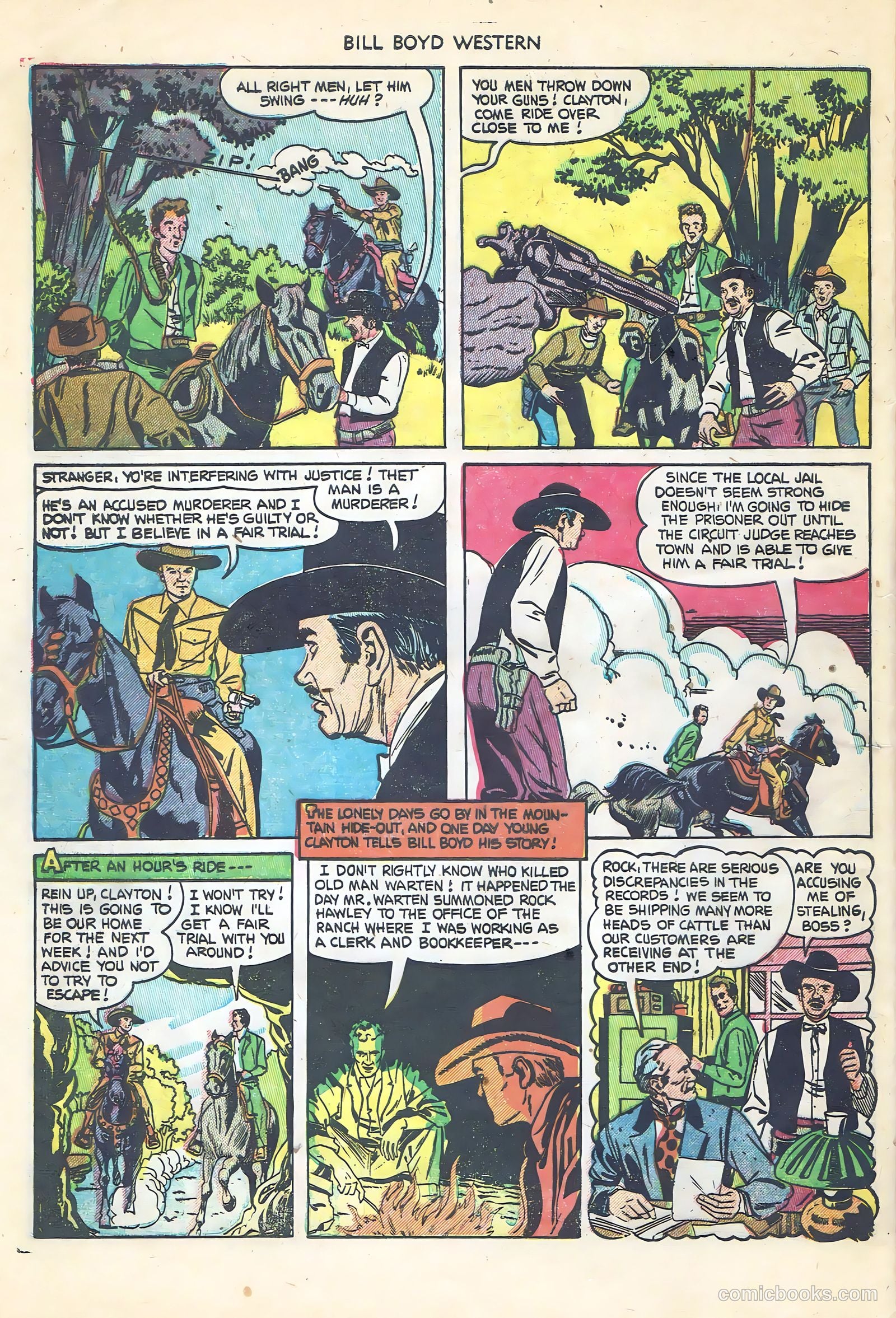 Bill Boyd Western #23 (1952) — page 28 of 36