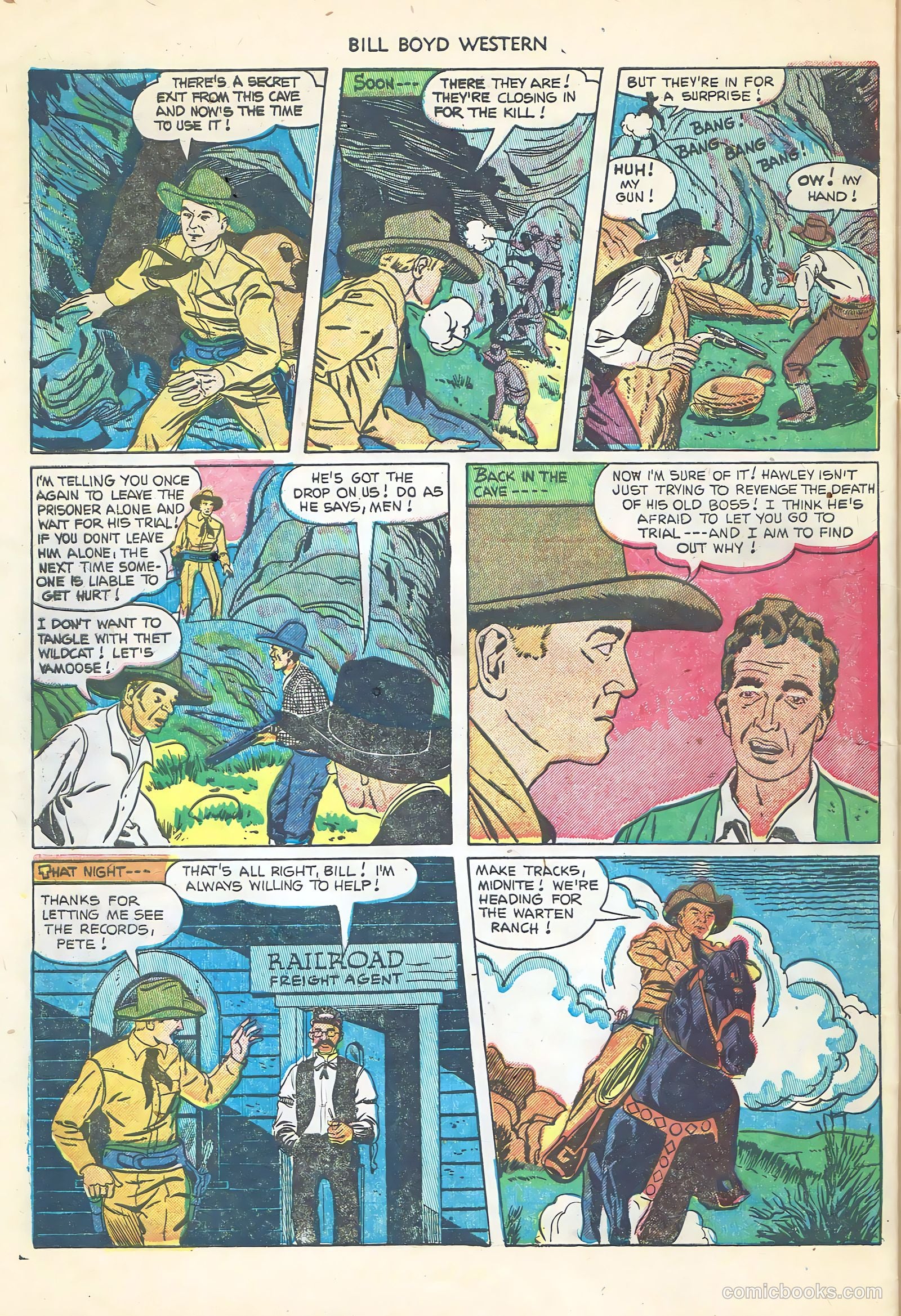 Bill Boyd Western #23 (1952) — page 30 of 36