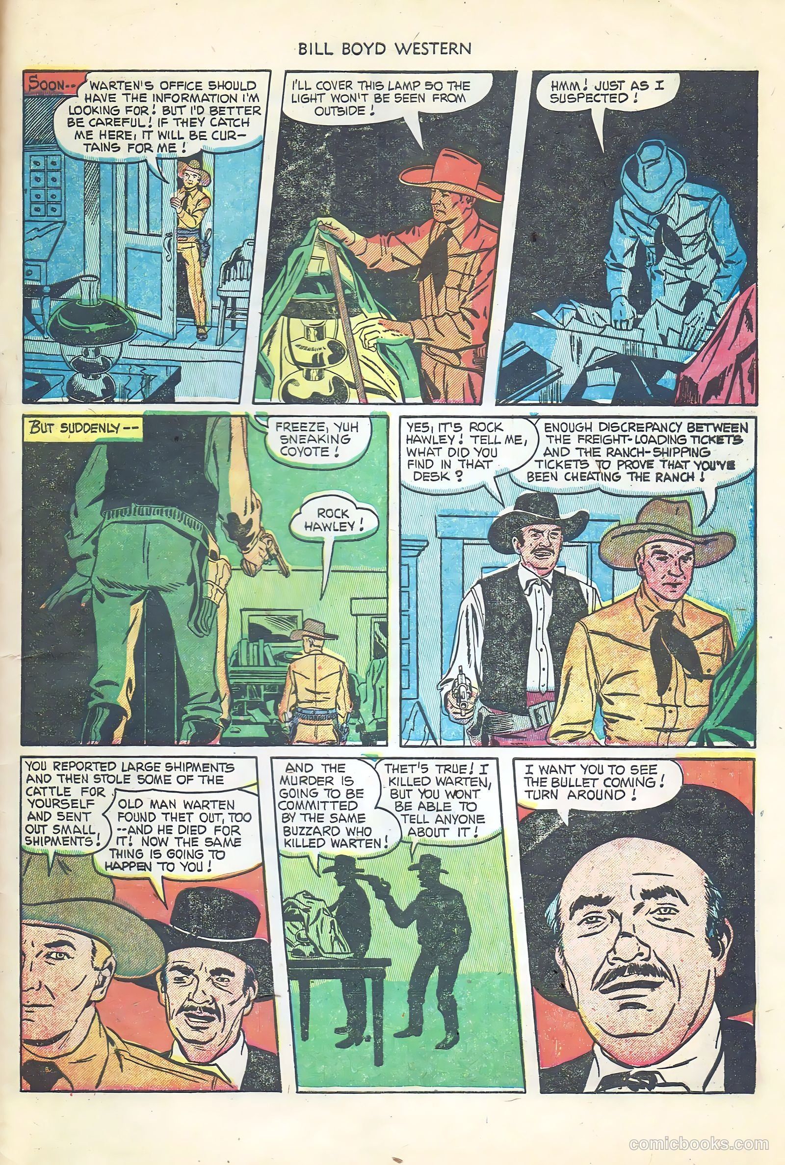 Bill Boyd Western #23 (1952) — page 31 of 36