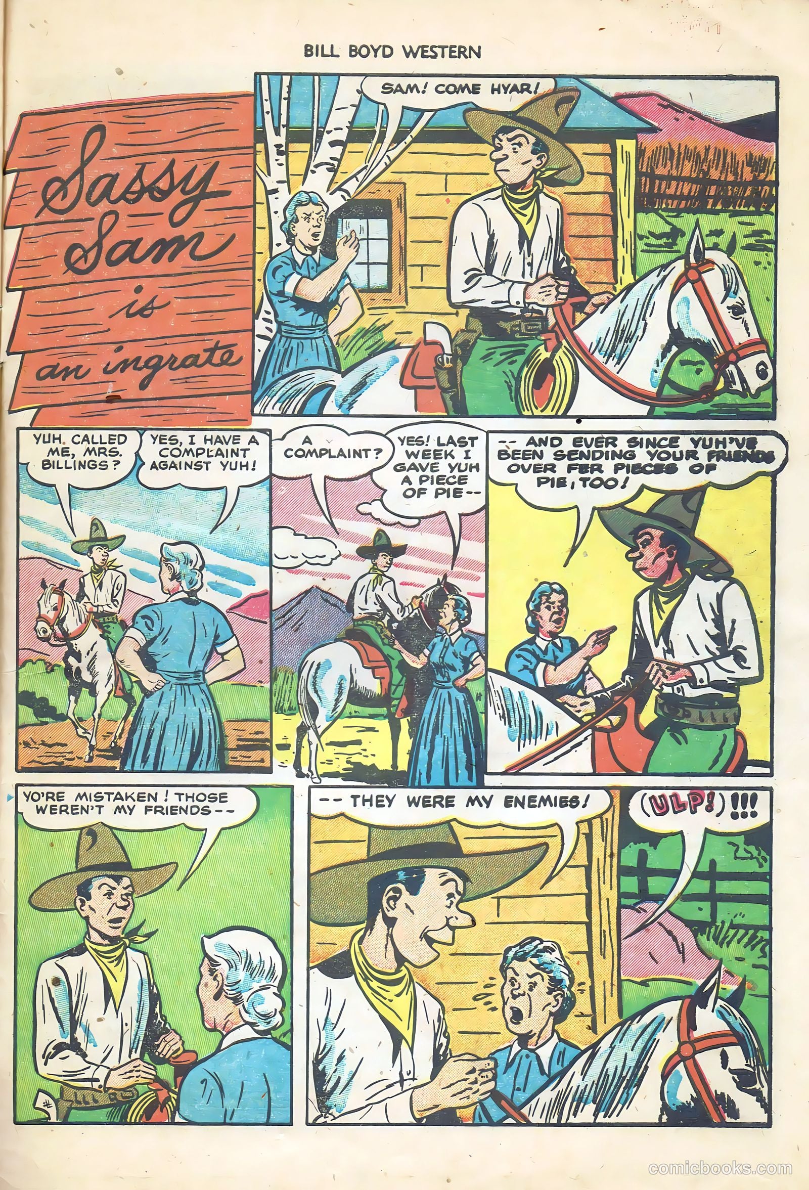 Bill Boyd Western #23 (1952) — page 33 of 36