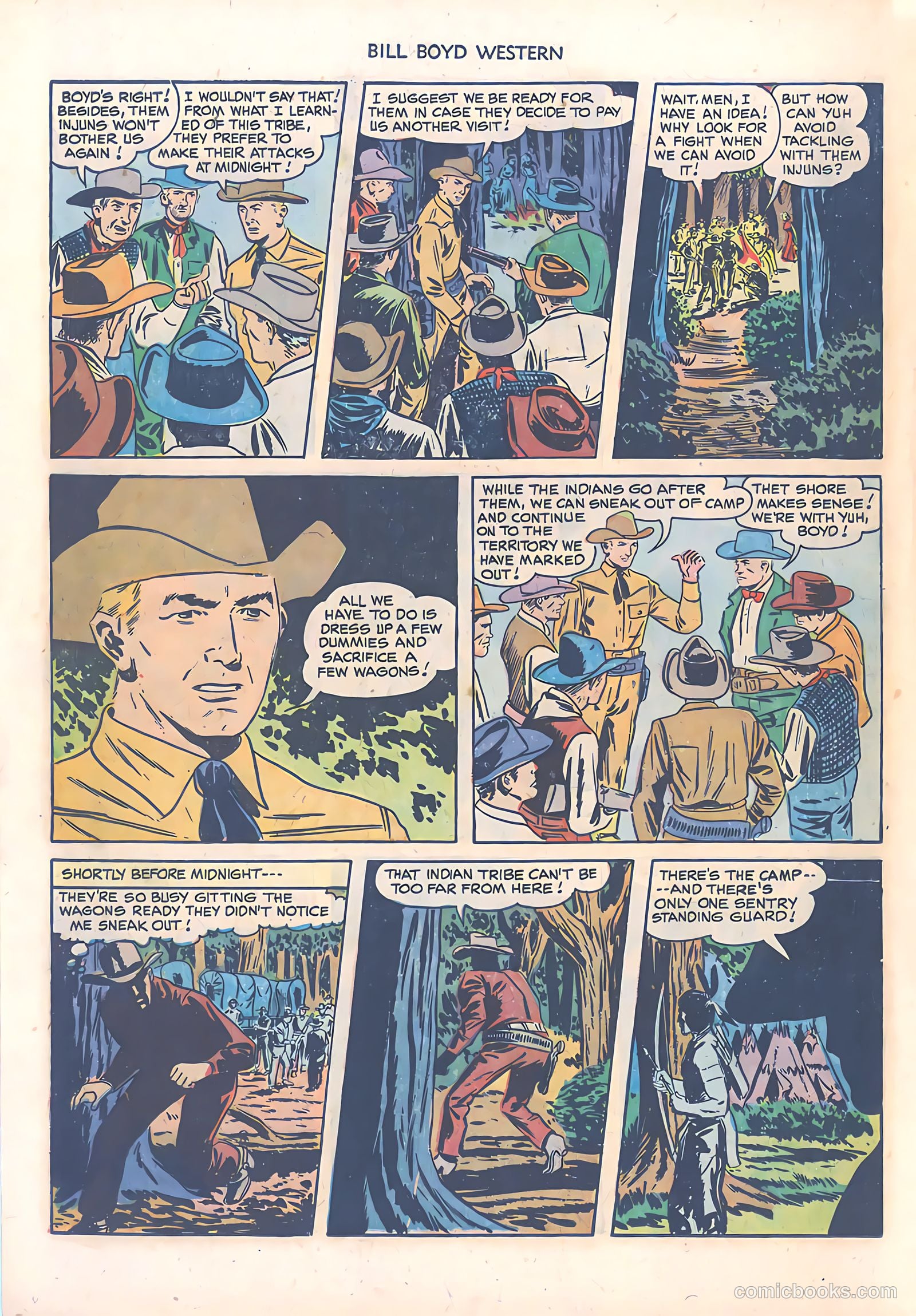 Bill Boyd Western #3 (1950) — page 18 of 36