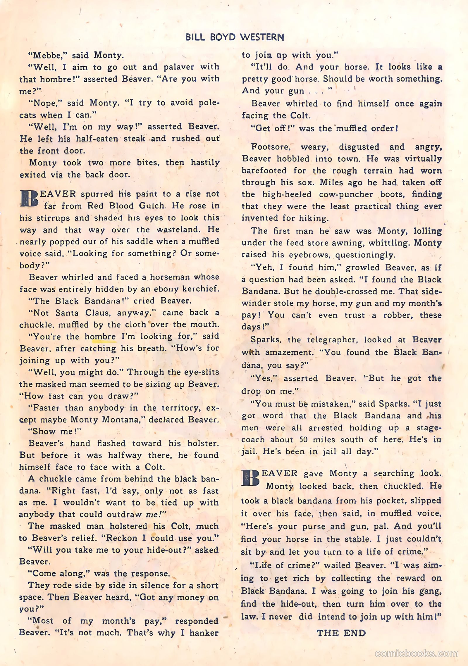 Bill Boyd Western #3 (1950) — page 29 of 36