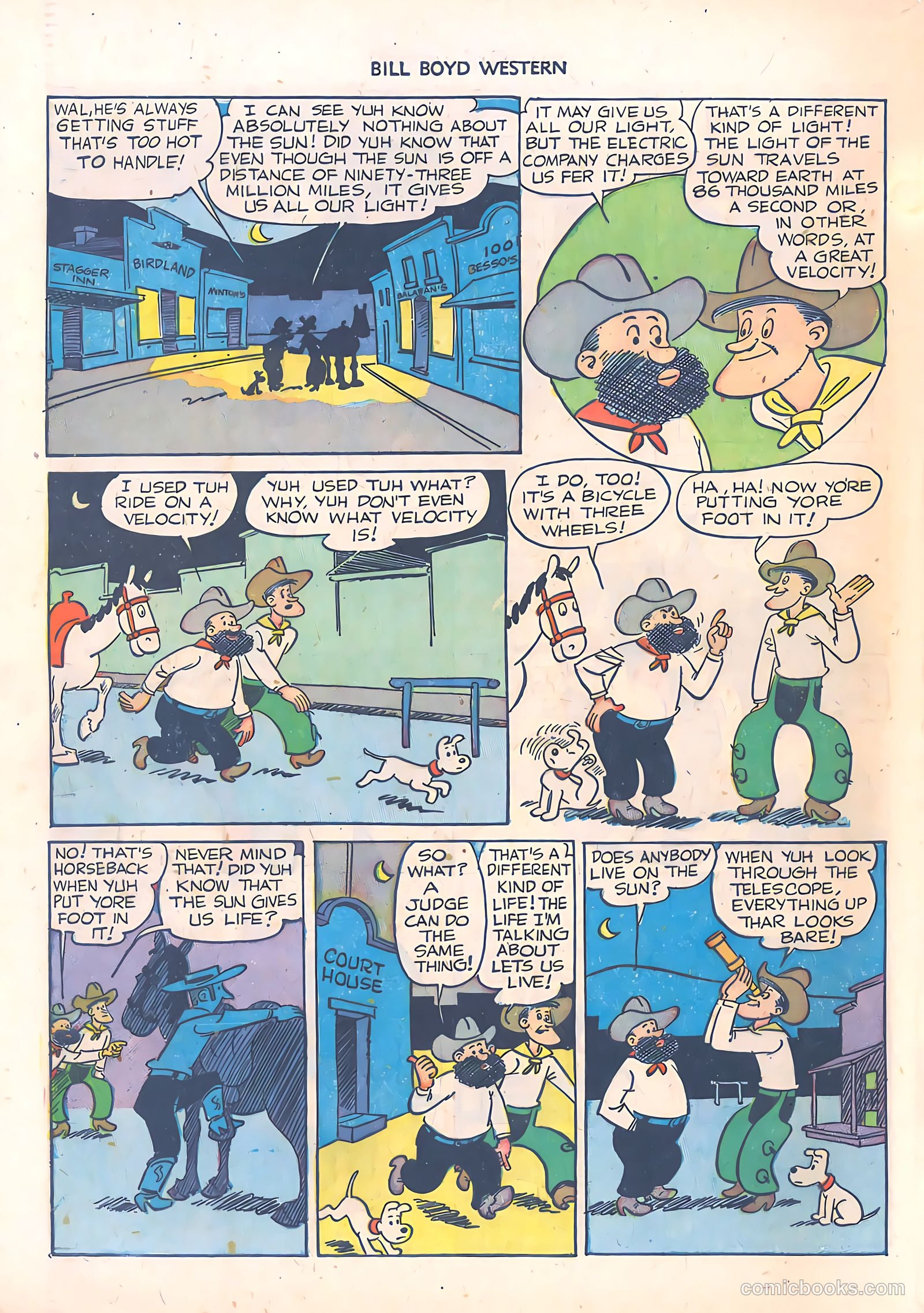 Bill Boyd Western #3 (1950) — page 32 of 36