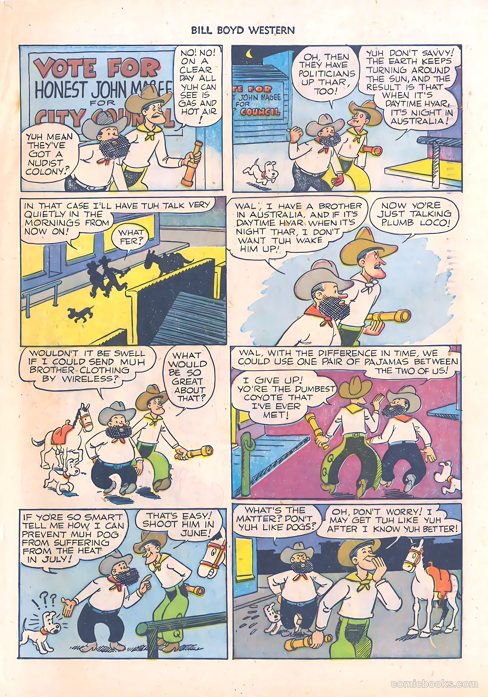 Bill Boyd Western #3 (1950) — page 33 of 36