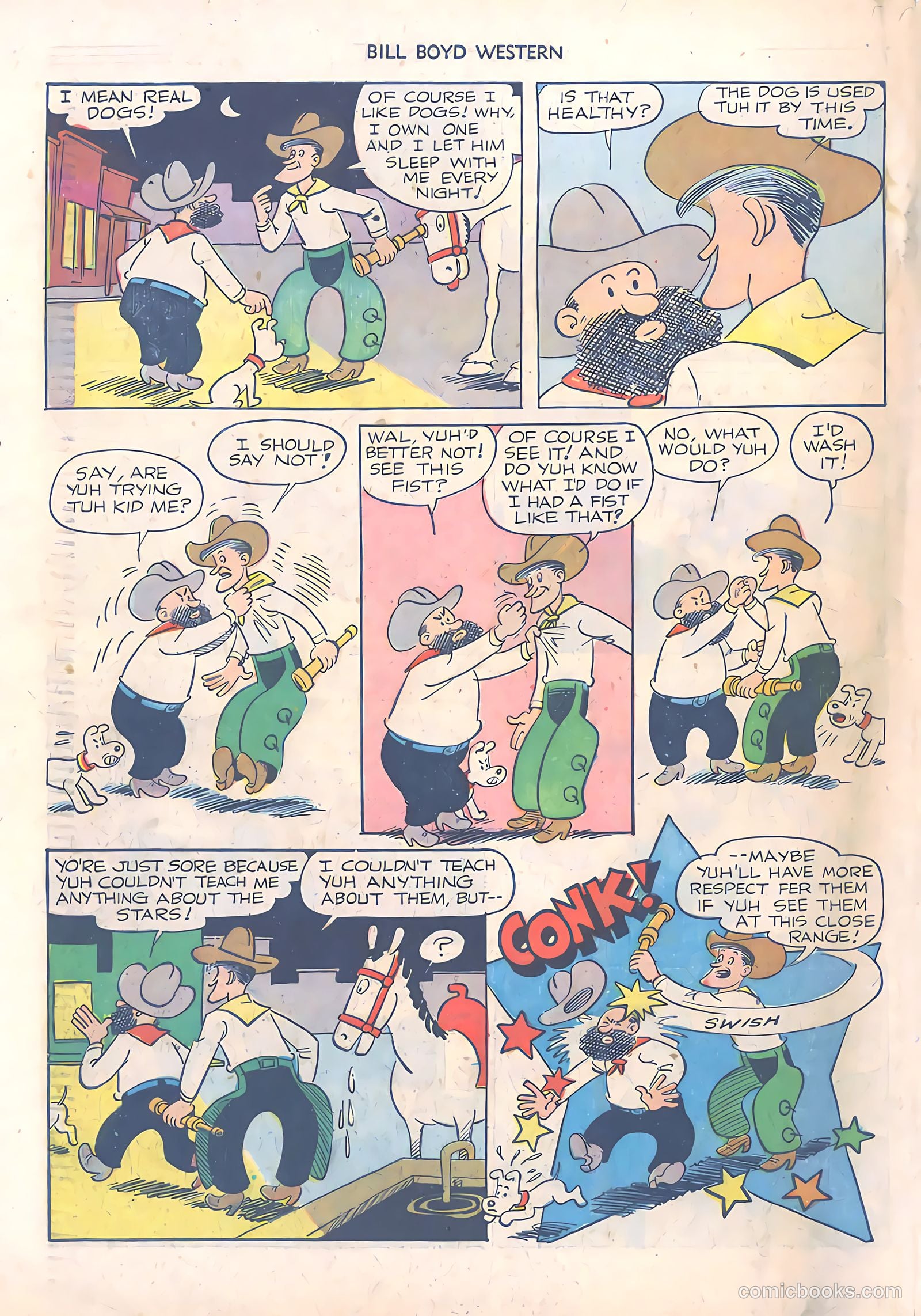 Bill Boyd Western #3 (1950) — page 34 of 36