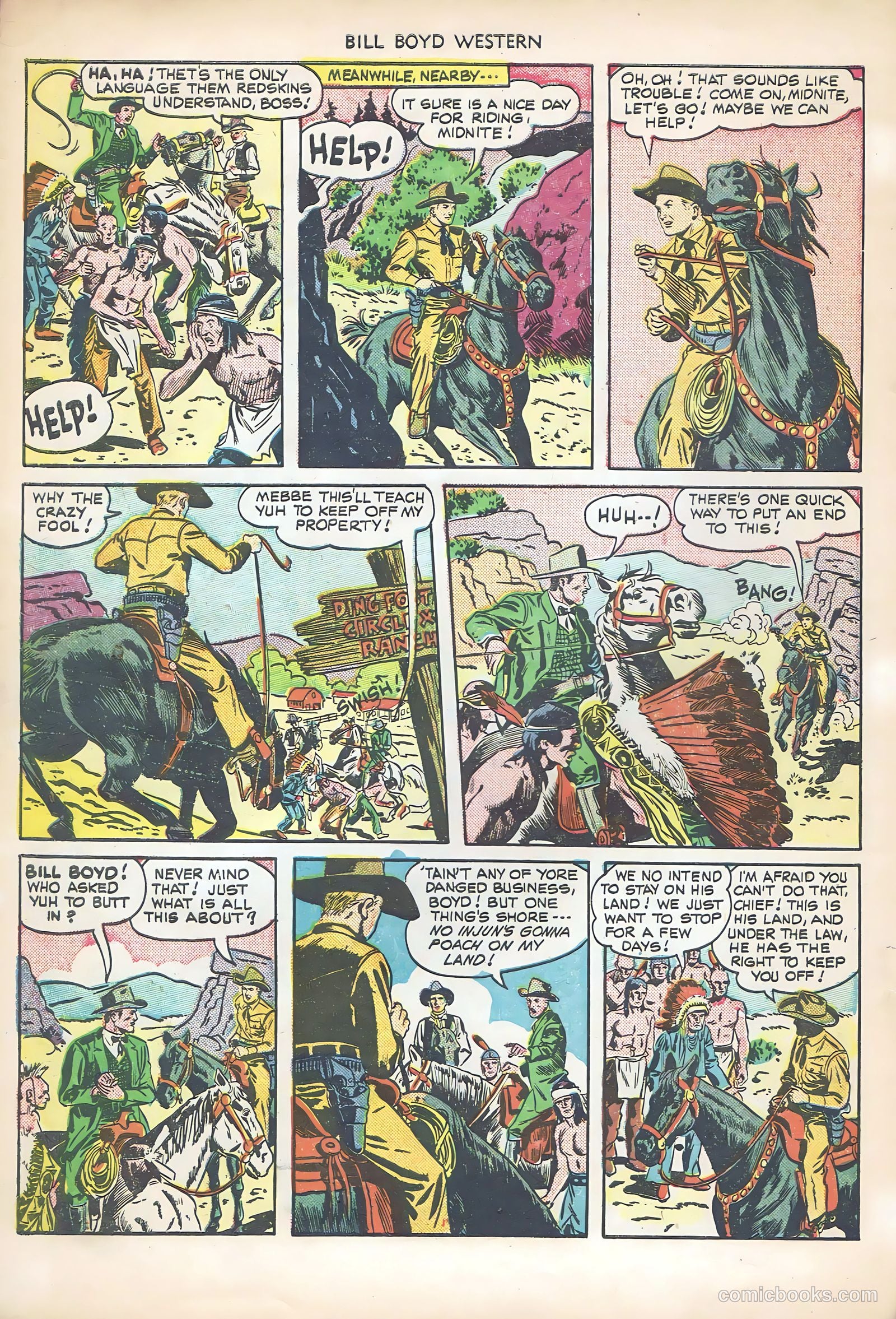 Bill Boyd Western #4 (1949) — page 6 of 52