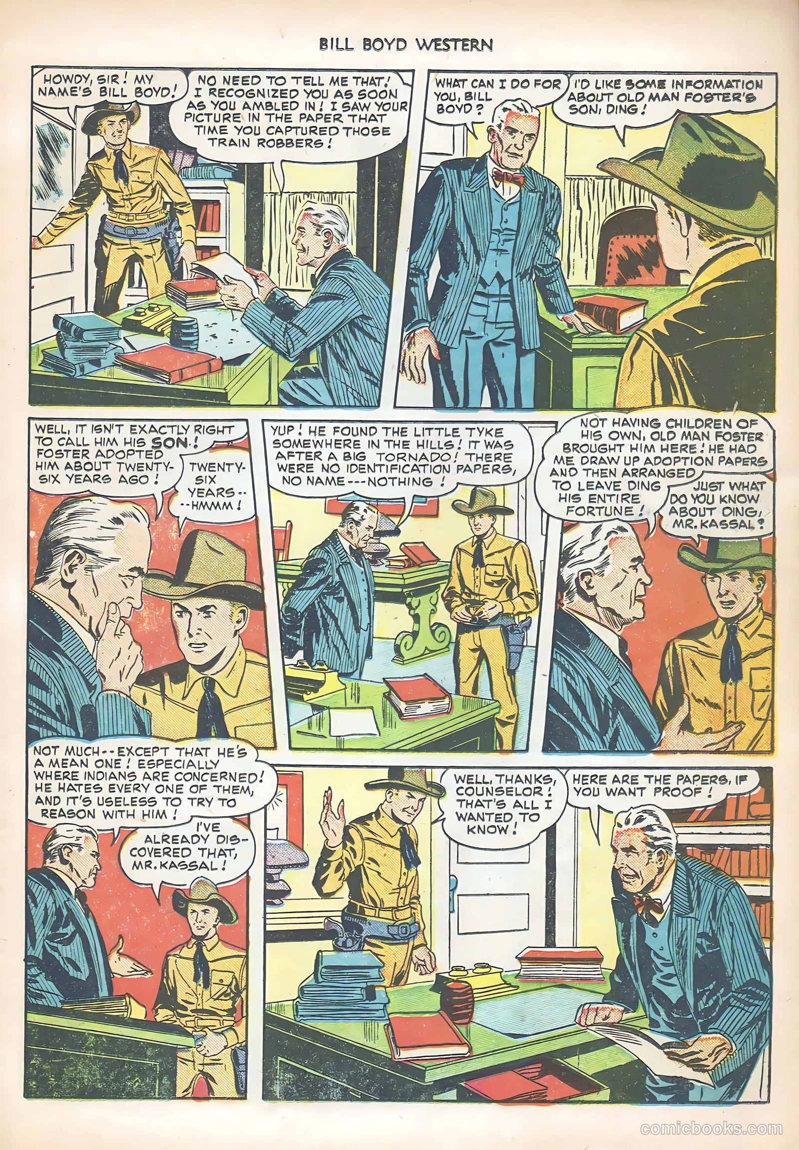Bill Boyd Western #4 (1949) — page 15 of 52