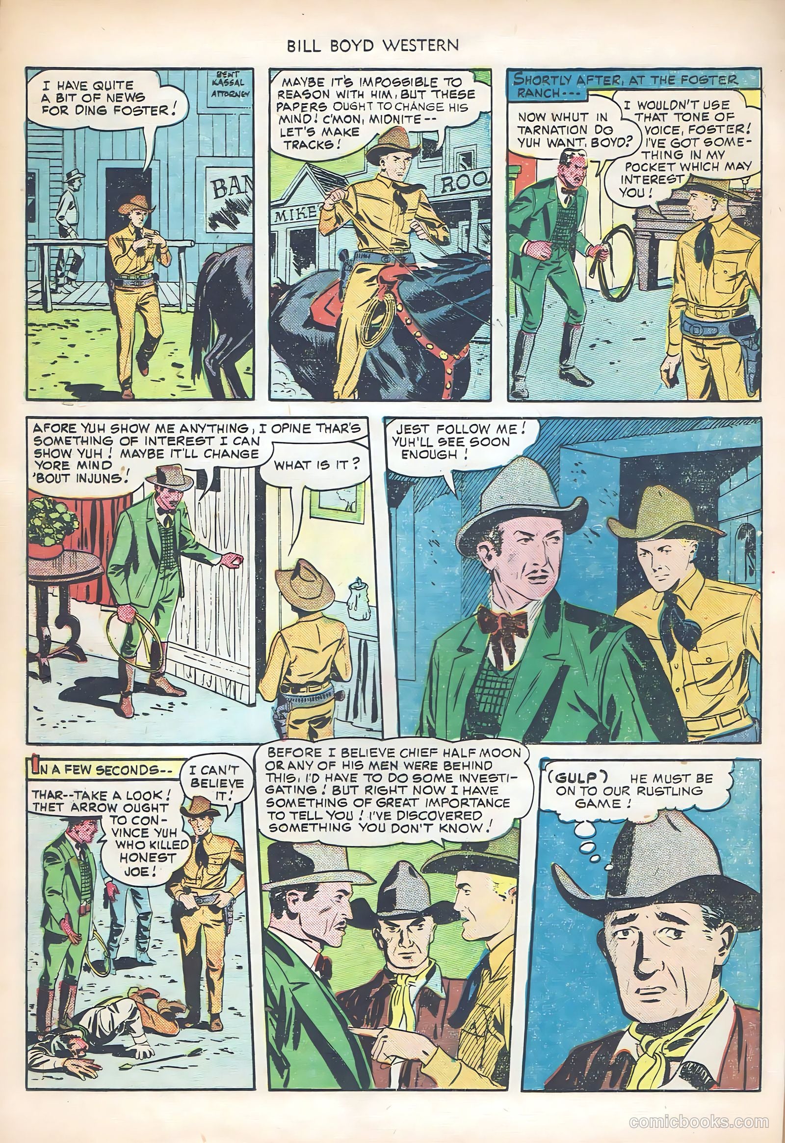 Bill Boyd Western #4 (1949) — page 16 of 52