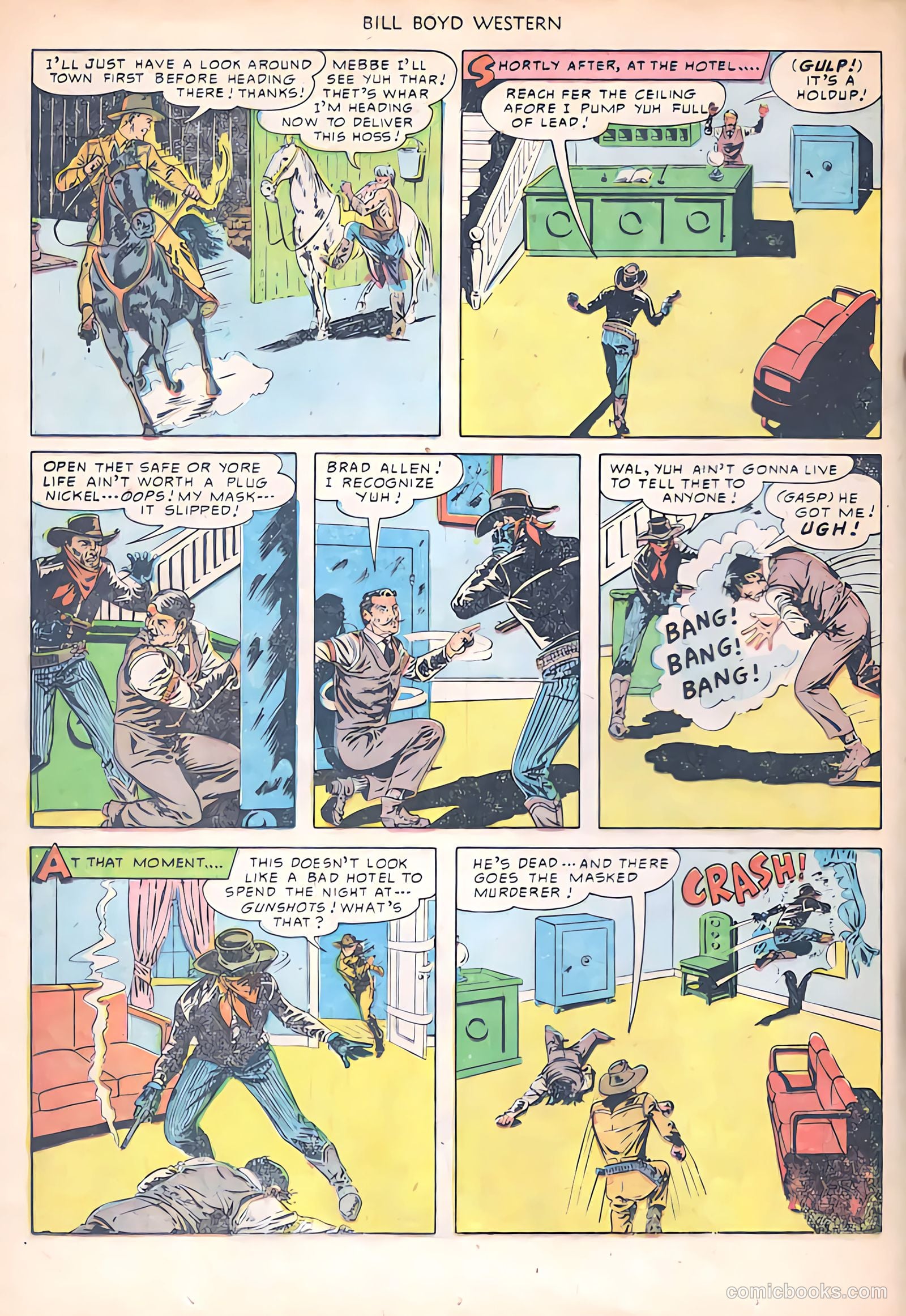 Bill Boyd Western #5 (1951) — page 28 of 52