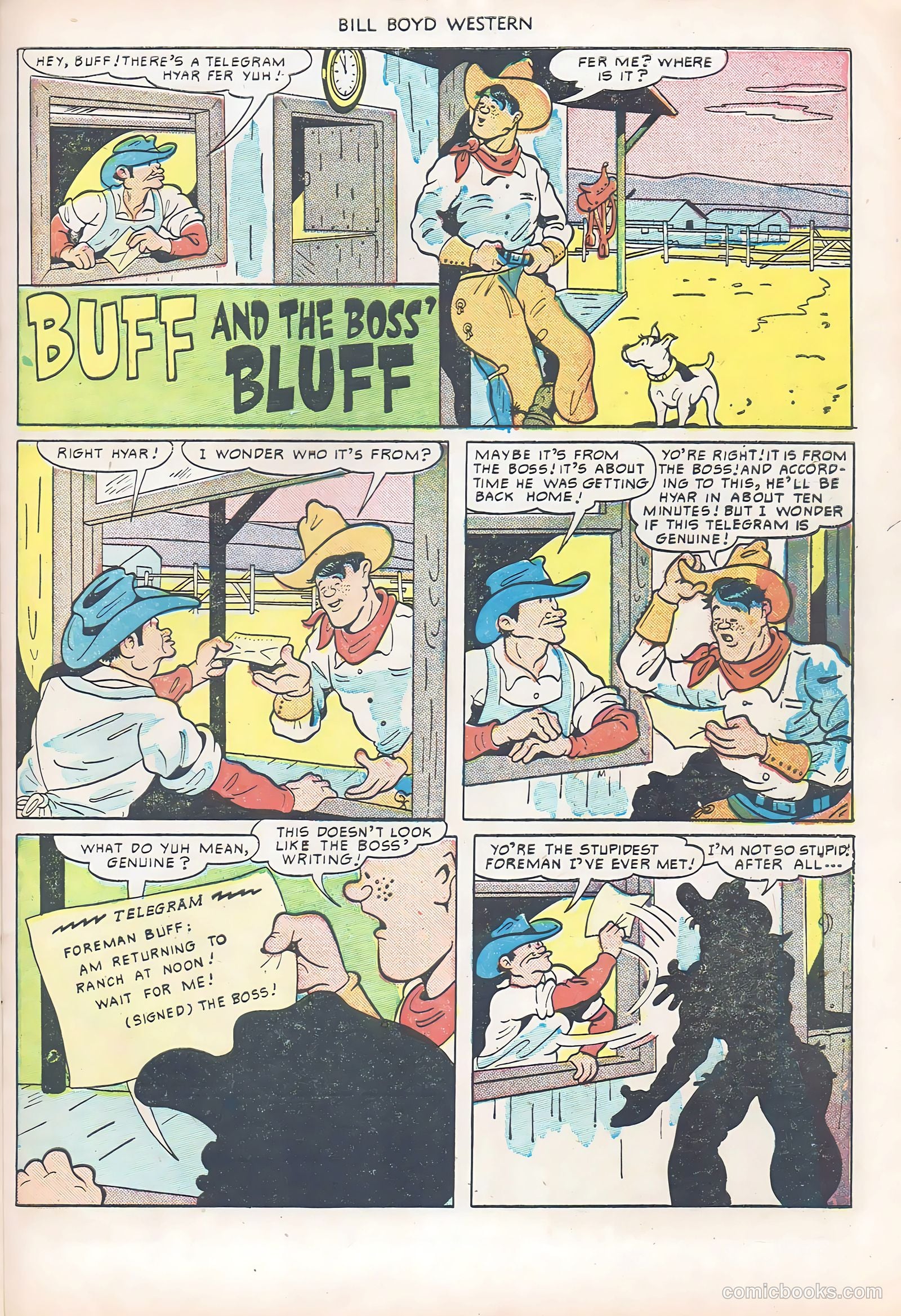 Bill Boyd Western #6 (1950) — page 31 of 52