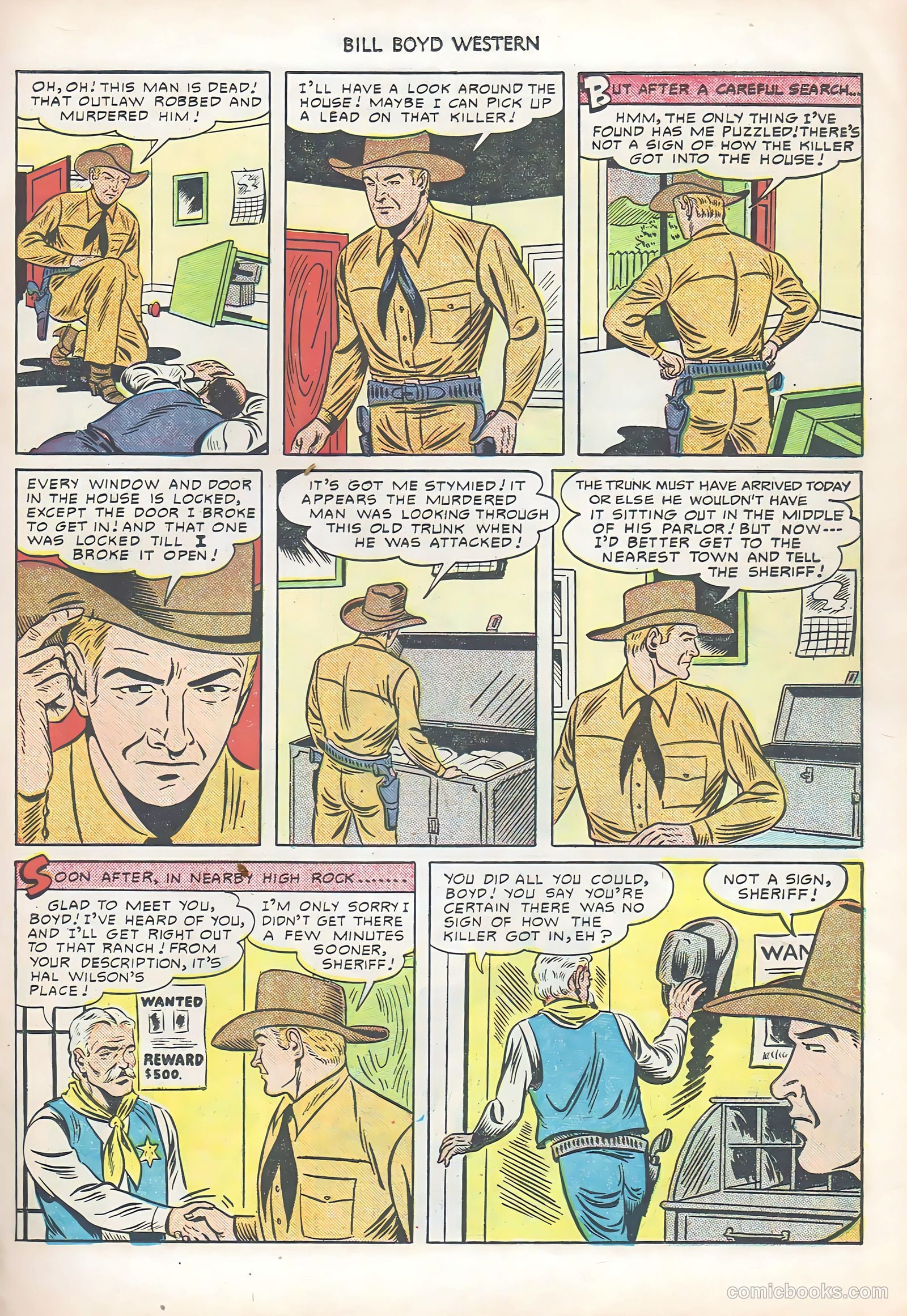 Bill Boyd Western #6 (1950) — page 39 of 52