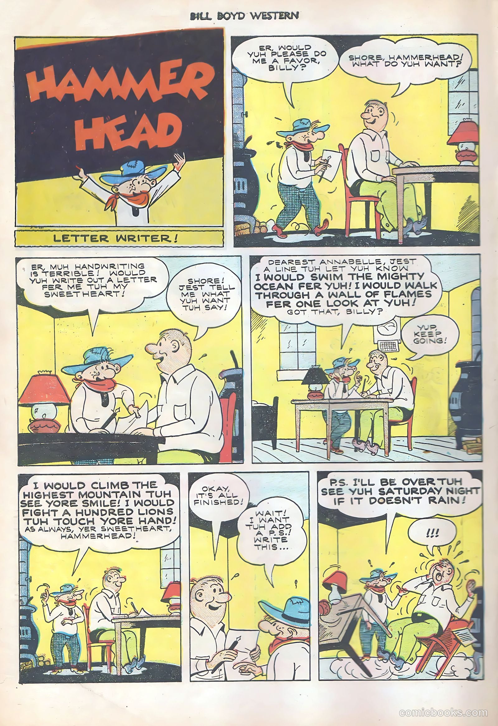 Bill Boyd Western #6 (1950) — page 50 of 52
