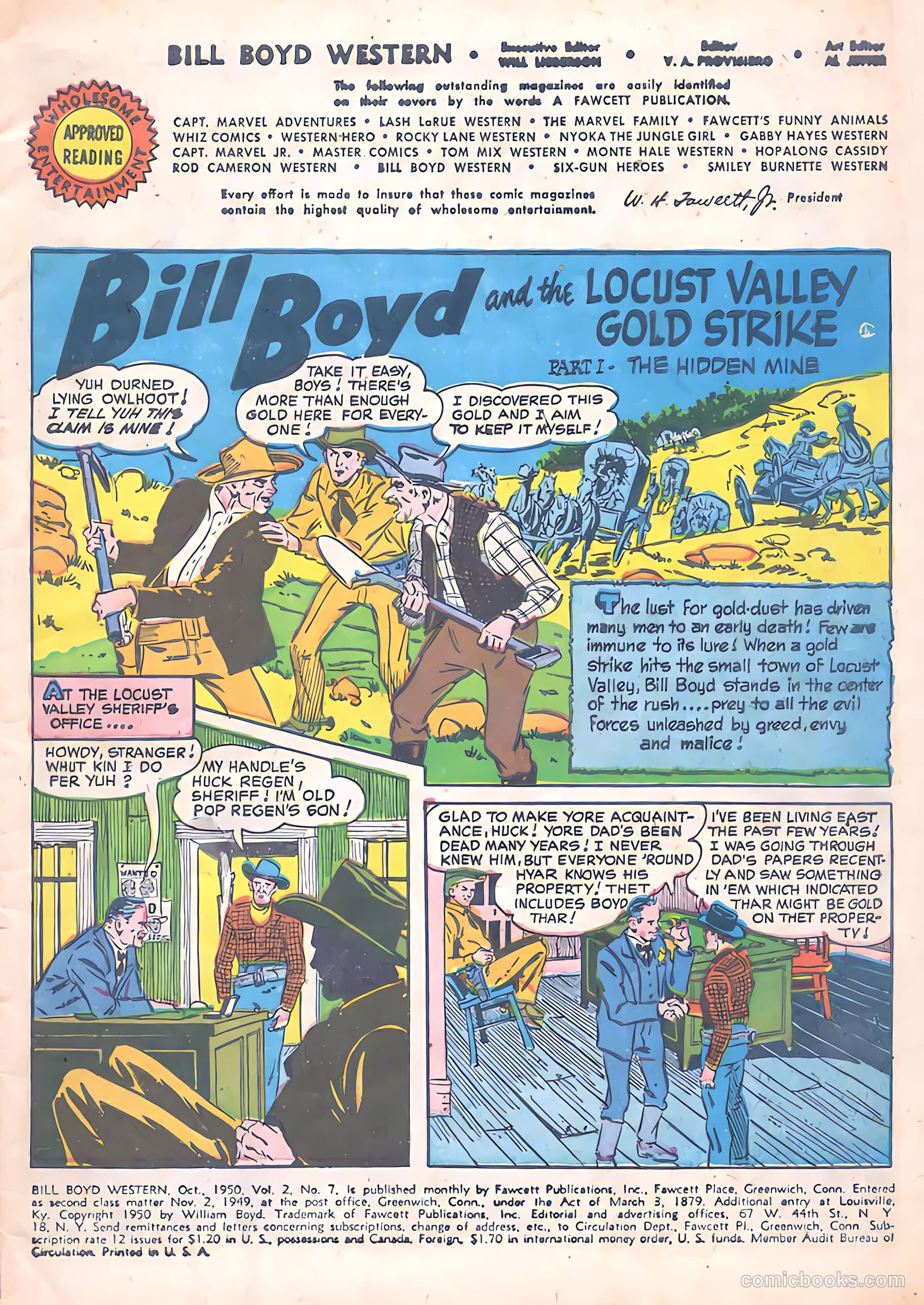Bill Boyd Western #7 (1950) — page 3 of 36