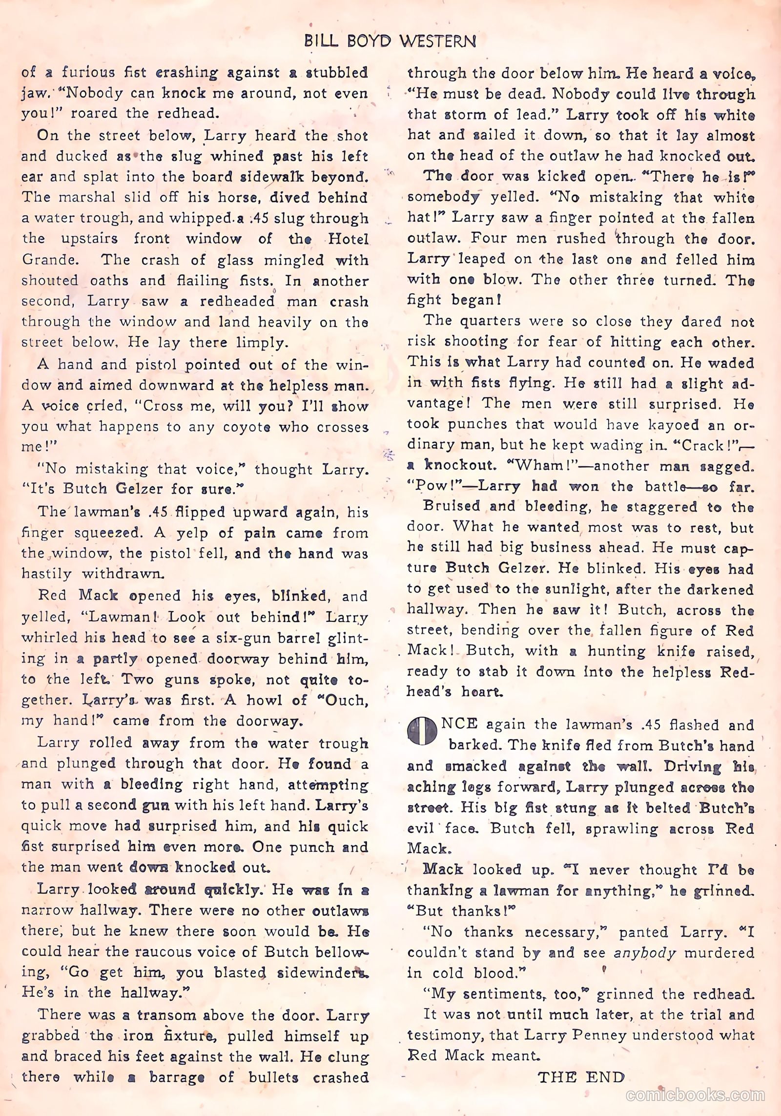 Bill Boyd Western #7 (1950) — page 14 of 36