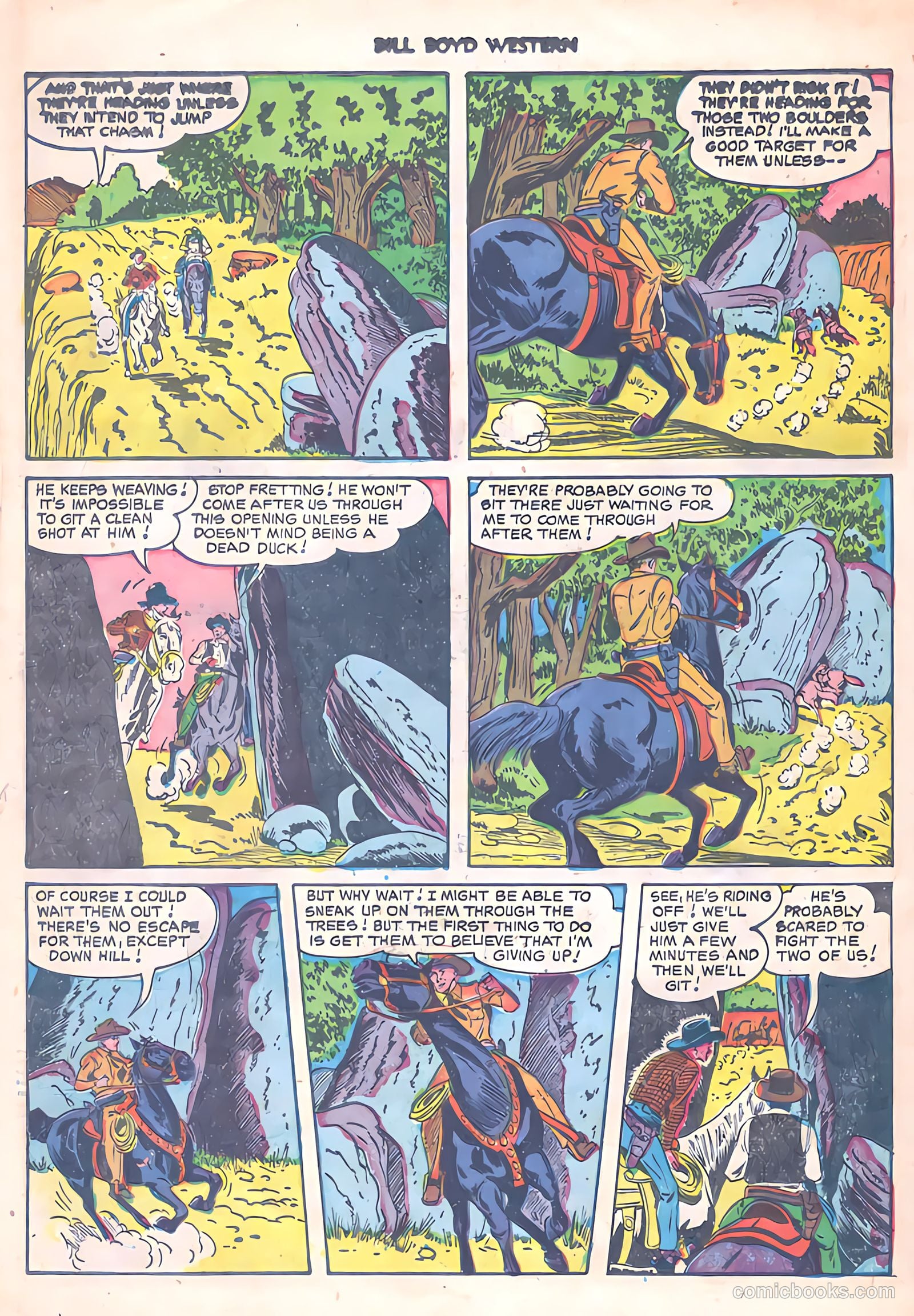 Bill Boyd Western #7 (1950) — page 22 of 36
