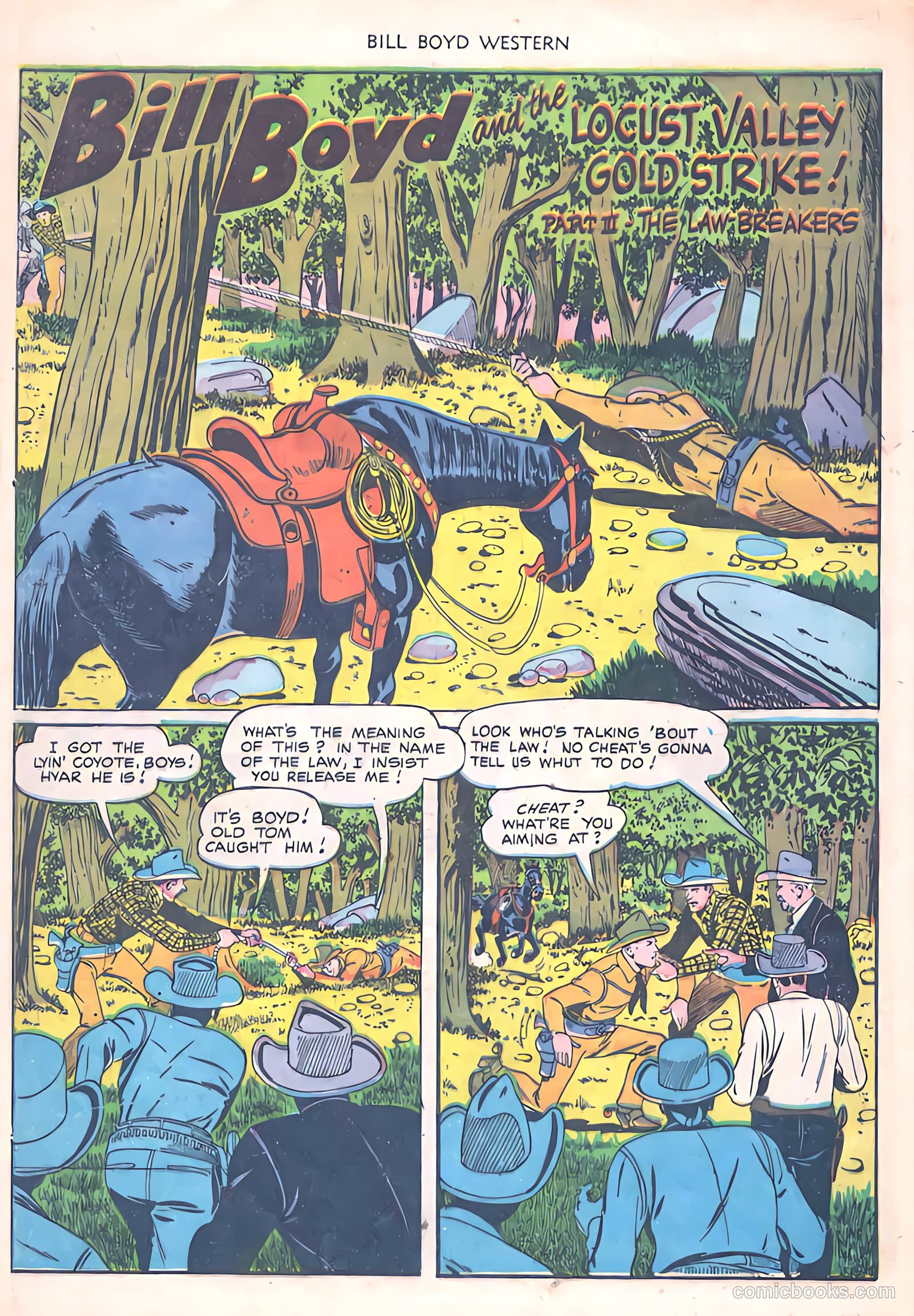 Bill Boyd Western #7 (1950) — page 28 of 36