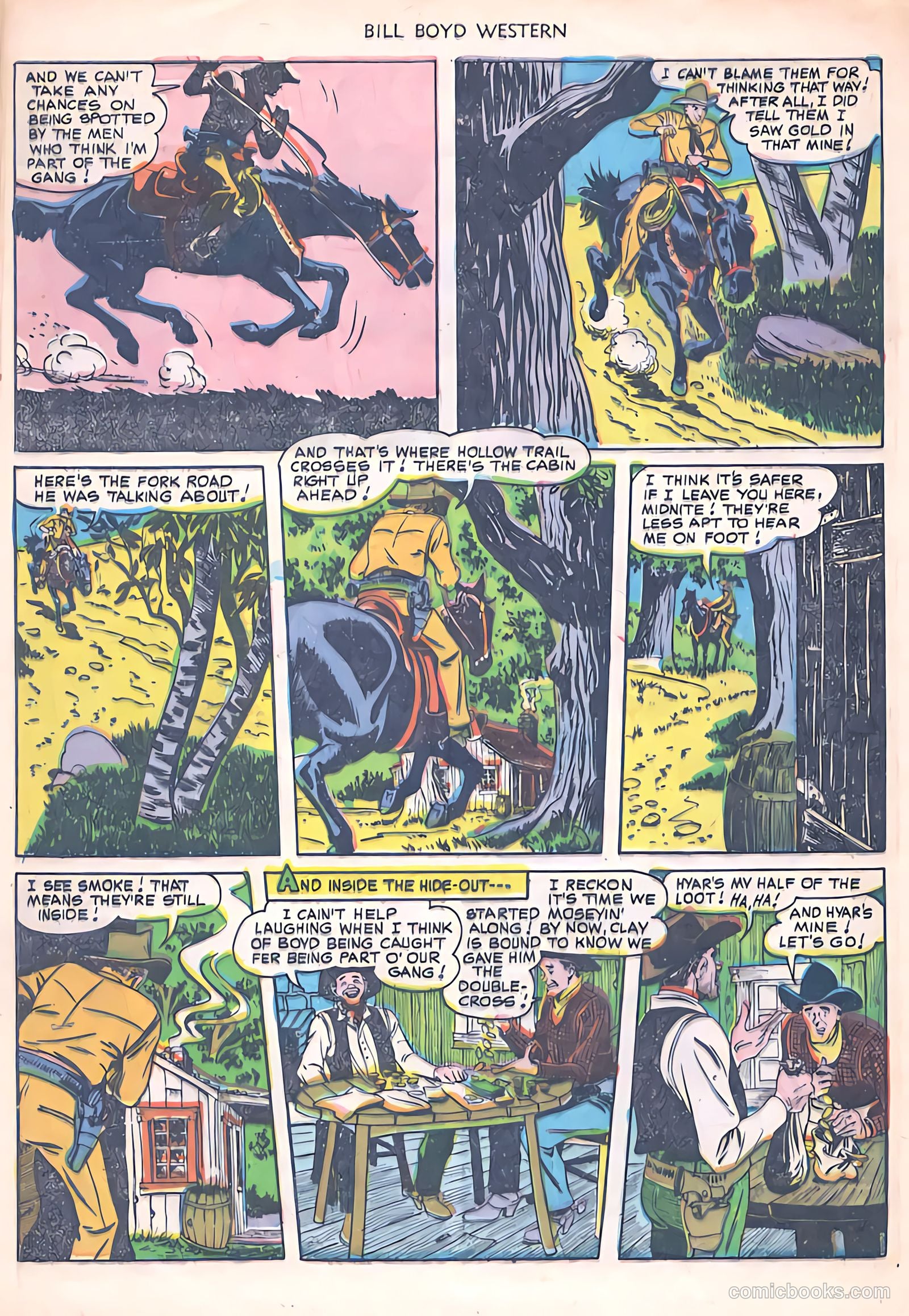 Bill Boyd Western #7 (1950) — page 32 of 36