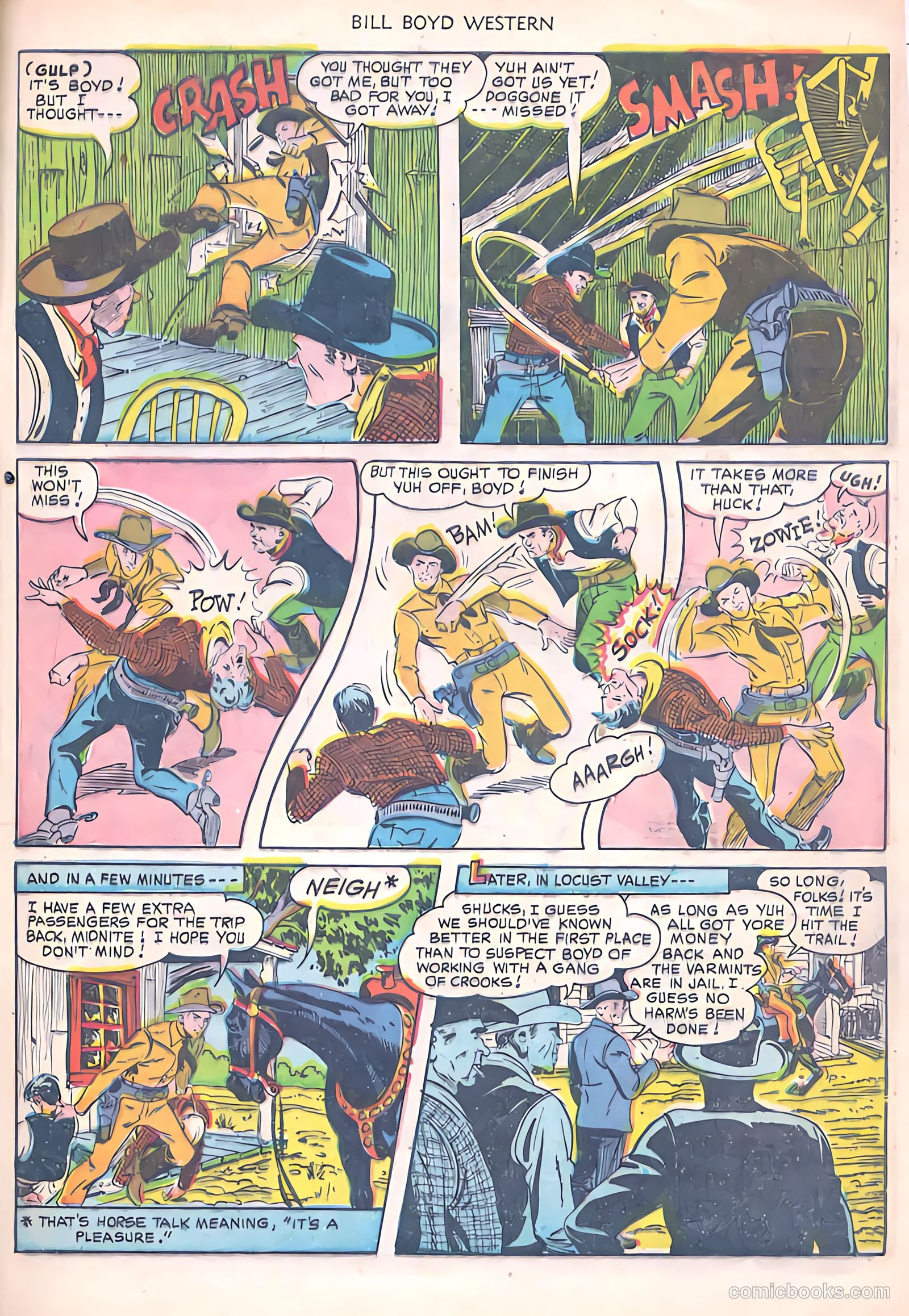 Bill Boyd Western #7 (1950) — page 33 of 36