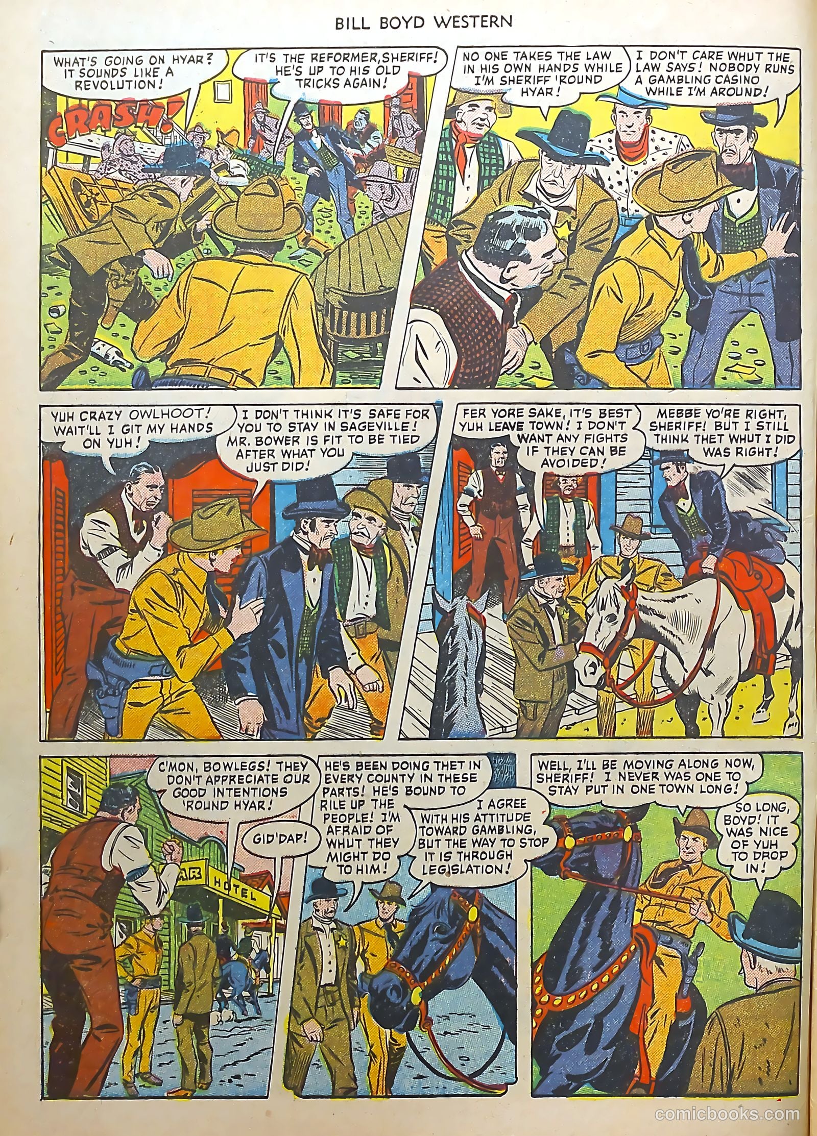 Bill Boyd Western #8 (1950) — page 4 of 52