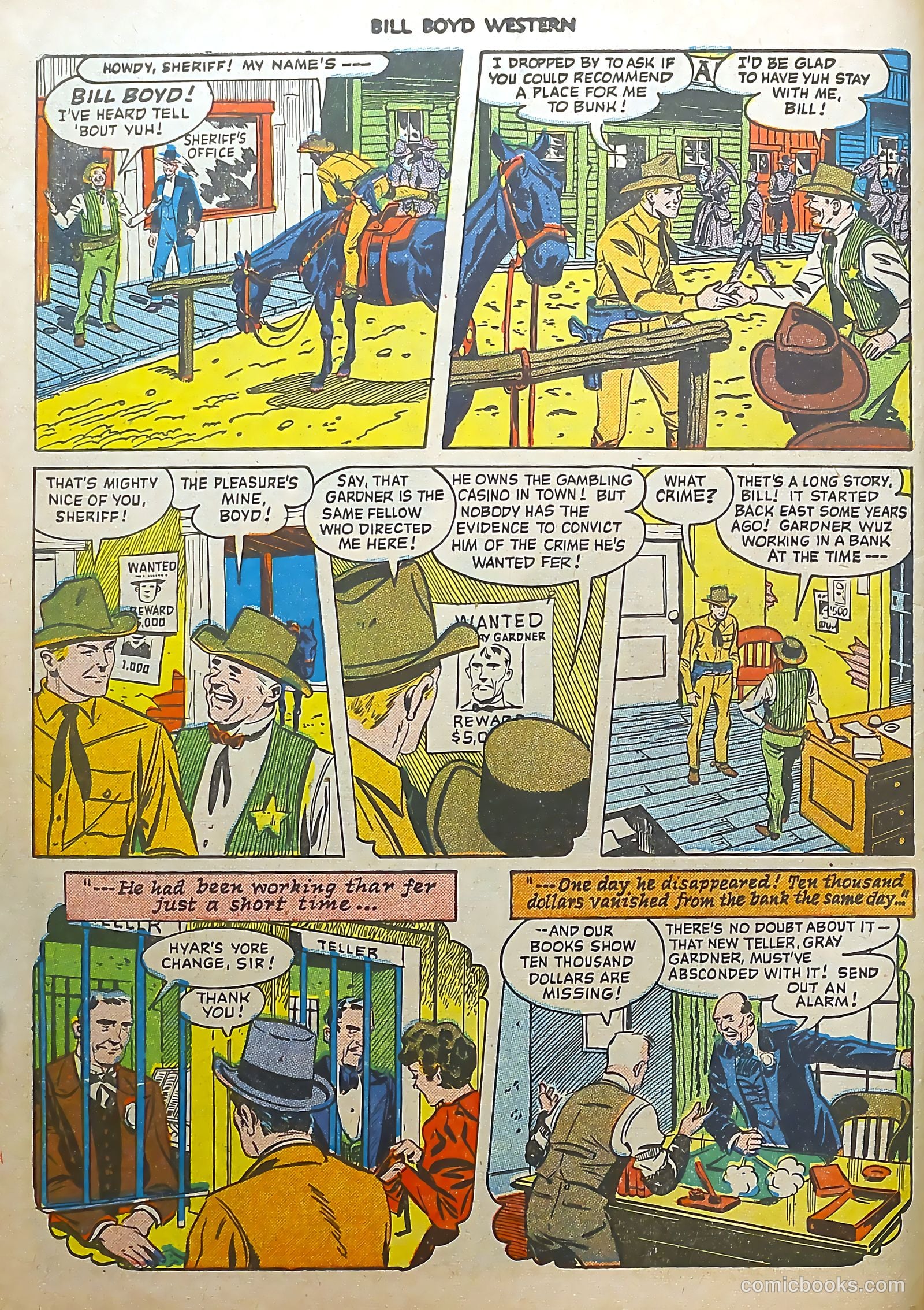 Bill Boyd Western #8 (1950) — page 6 of 52