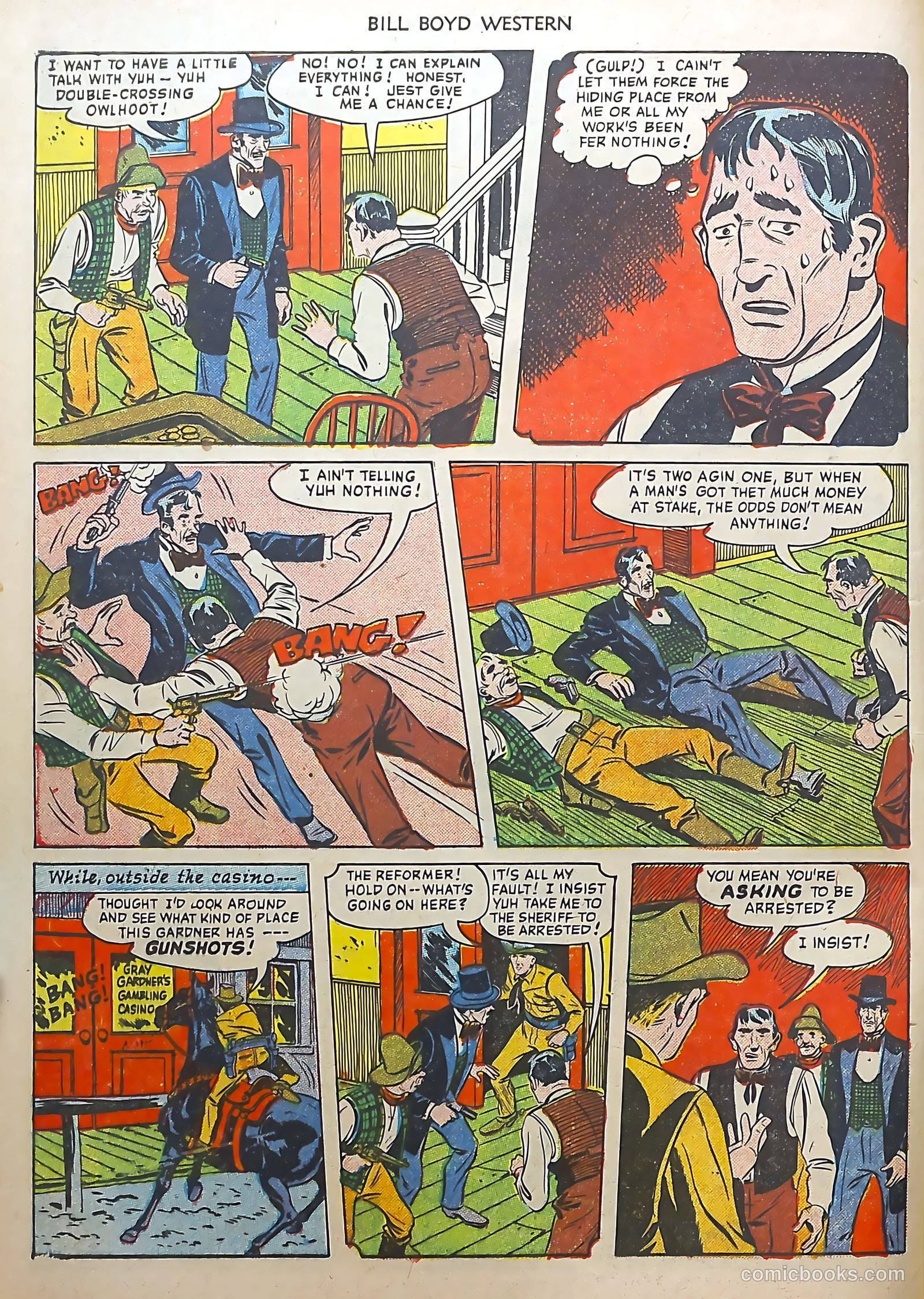 Bill Boyd Western #8 (1950) — page 8 of 52