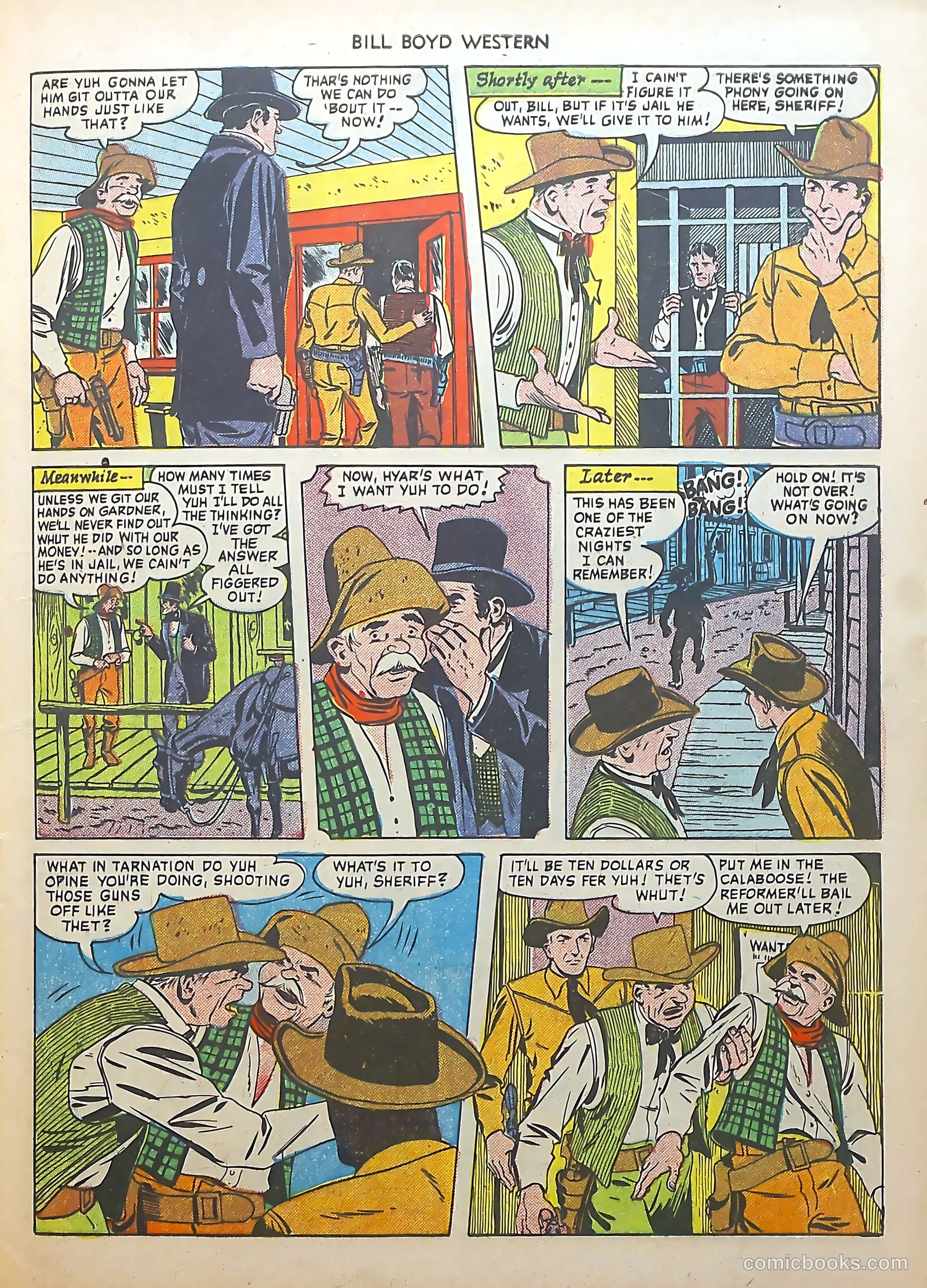 Bill Boyd Western #8 (1950) — page 9 of 52
