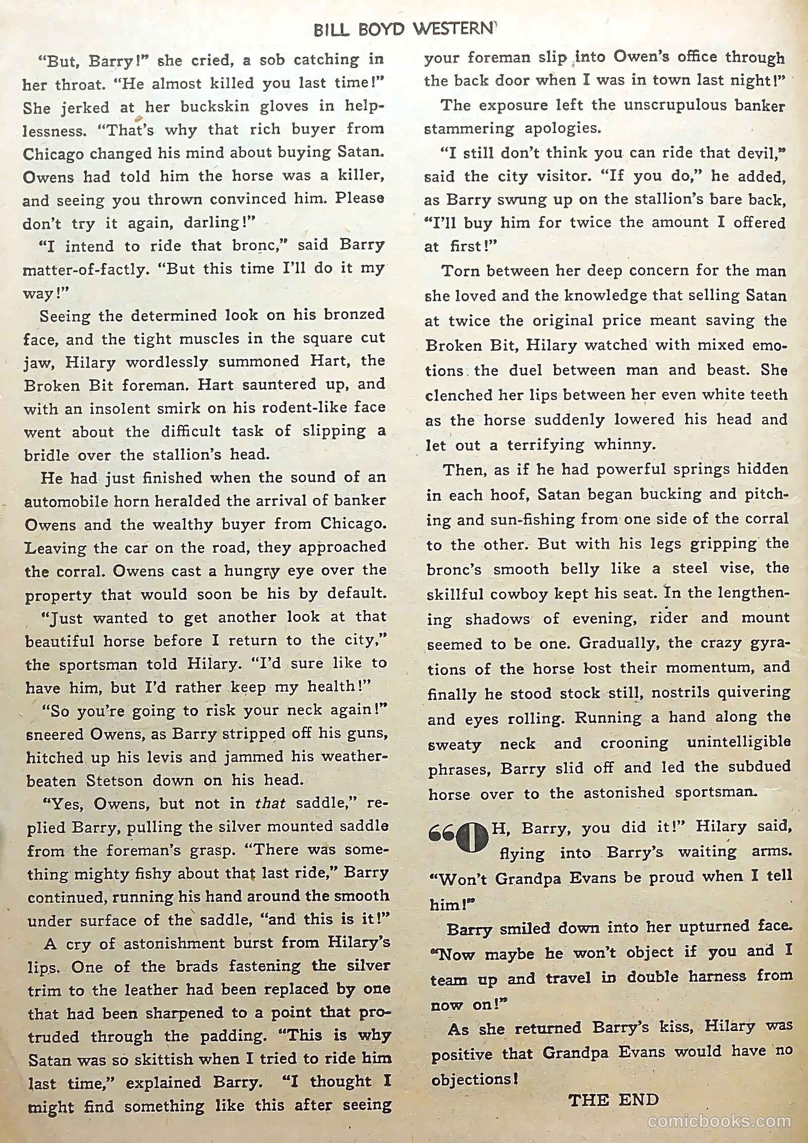 Bill Boyd Western #8 (1950) — page 14 of 52