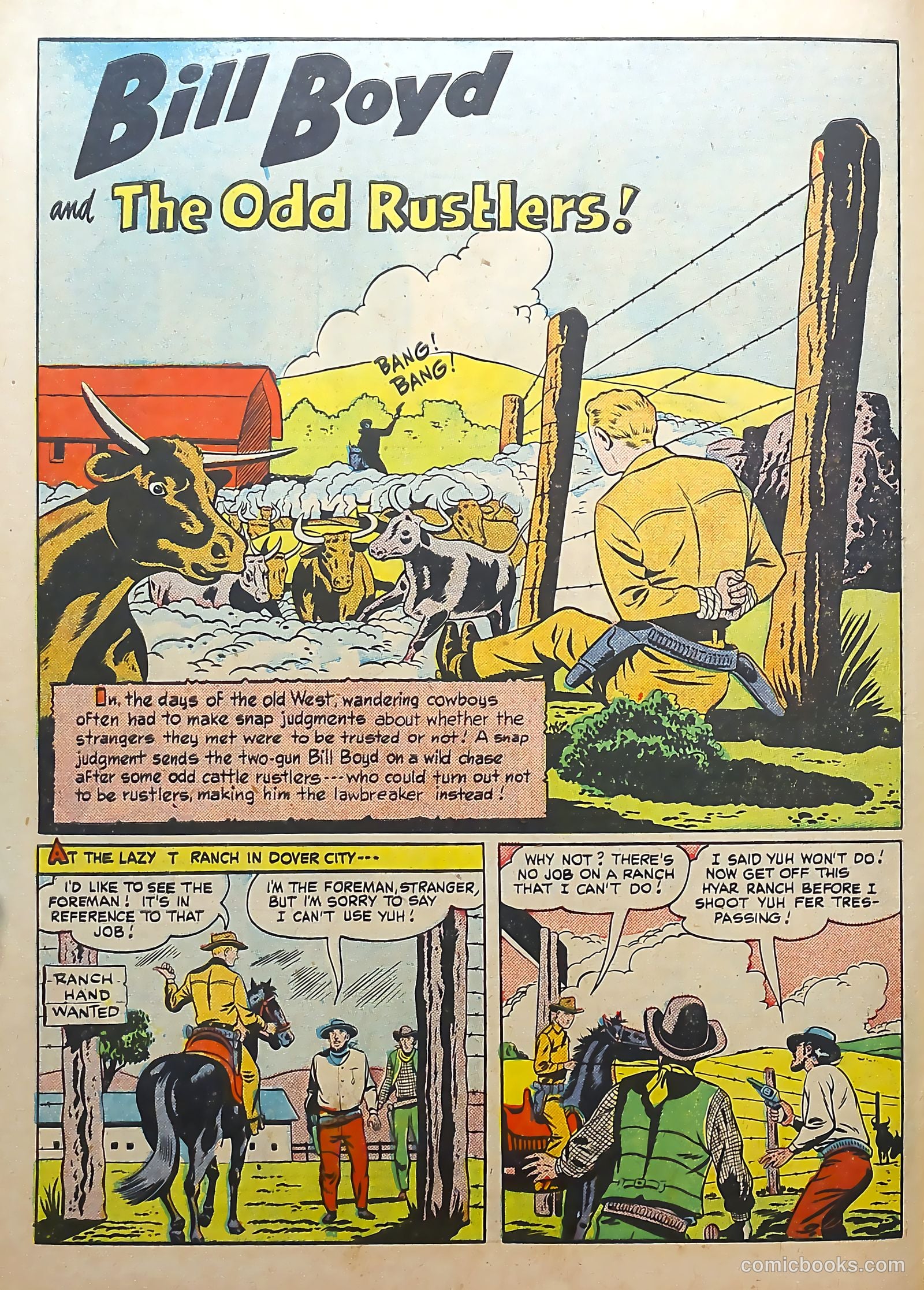 Bill Boyd Western #8 (1950) — page 20 of 52