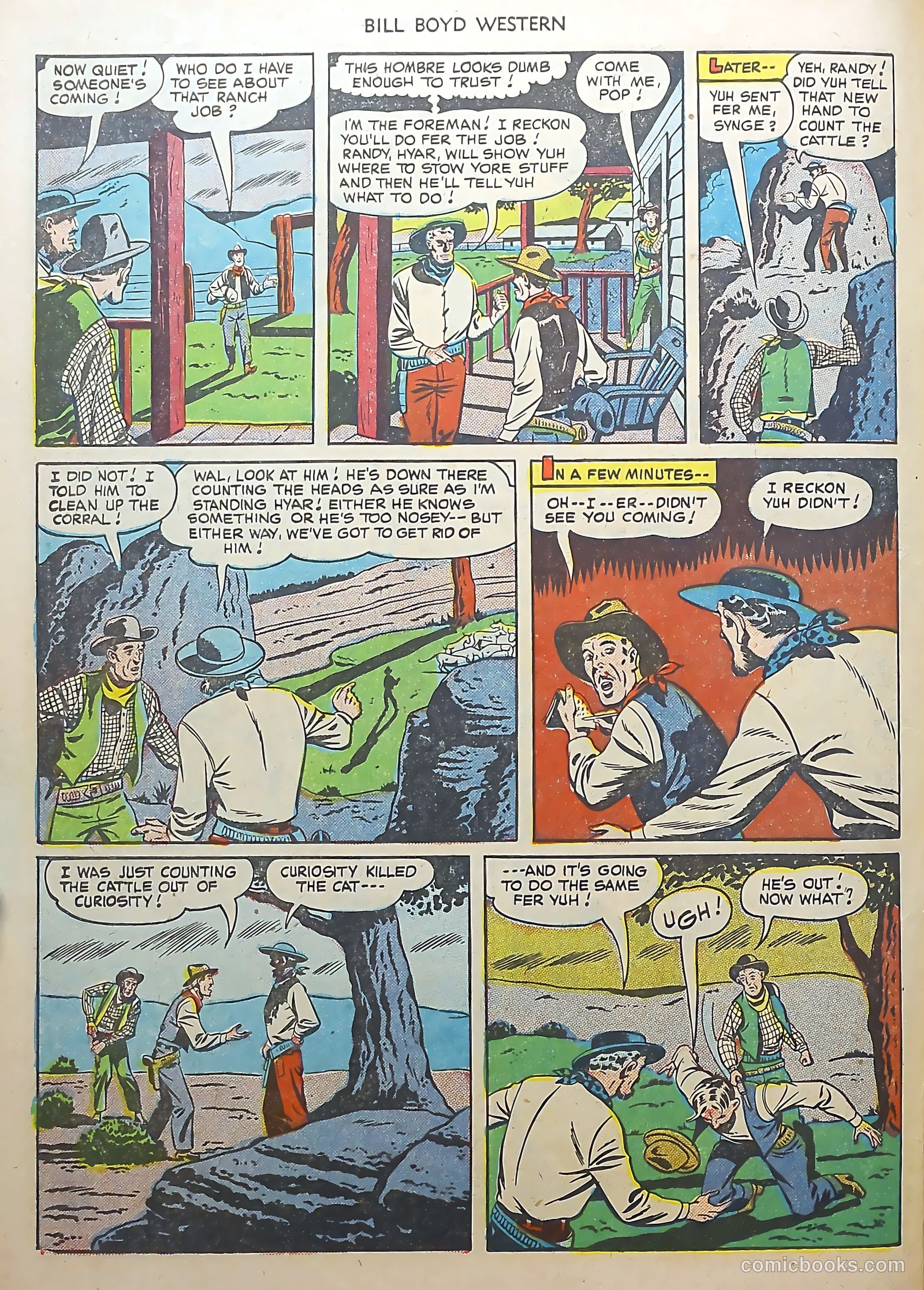 Bill Boyd Western #8 (1950) — page 22 of 52