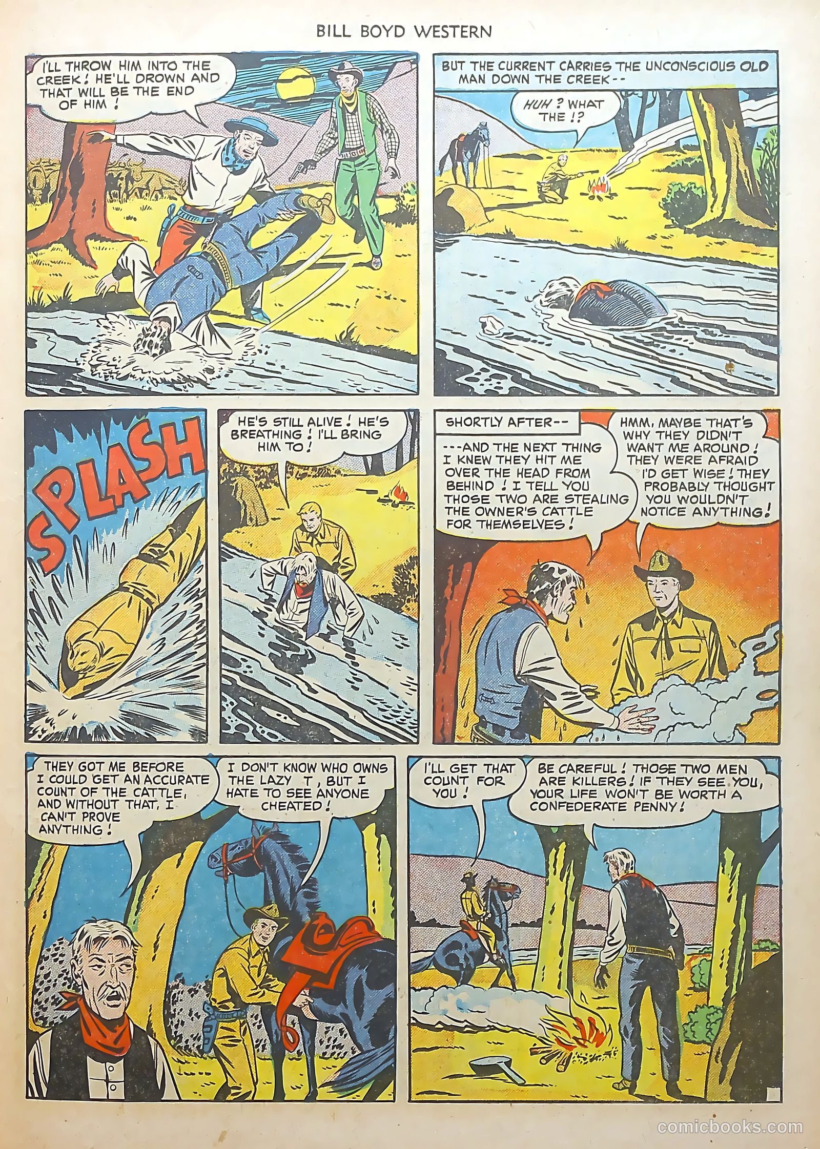 Bill Boyd Western #8 (1950) — page 23 of 52