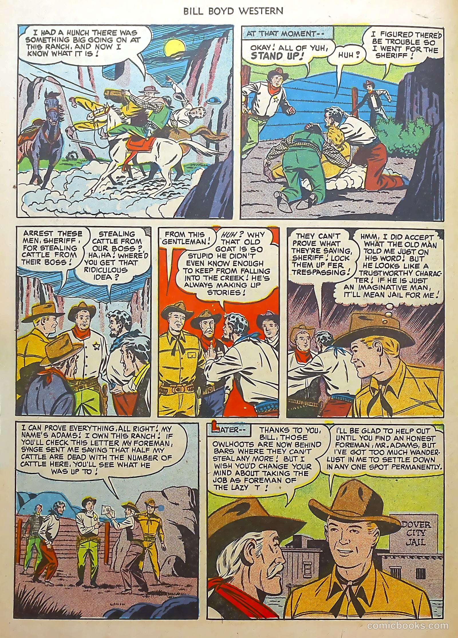 Bill Boyd Western #8 (1950) — page 26 of 52