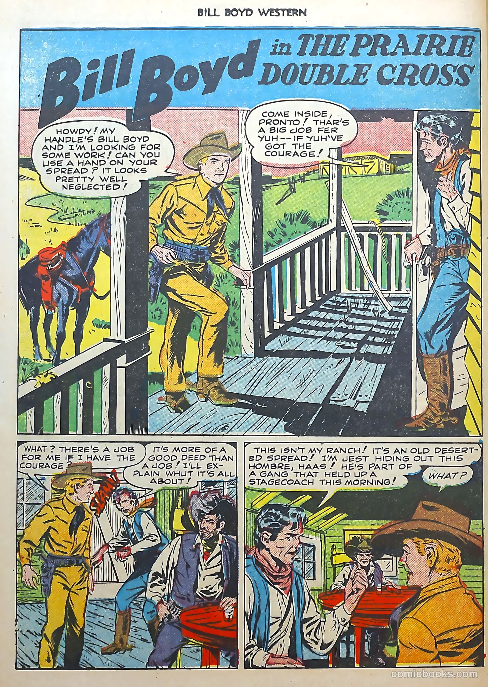 Bill Boyd Western #8 (1950) — page 40 of 52
