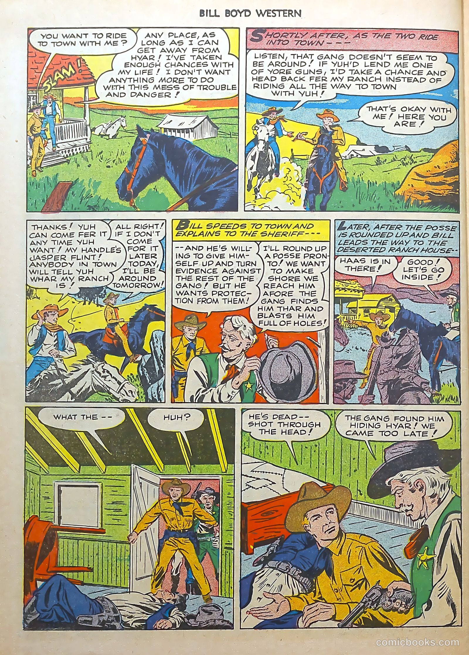 Bill Boyd Western #8 (1950) — page 42 of 52
