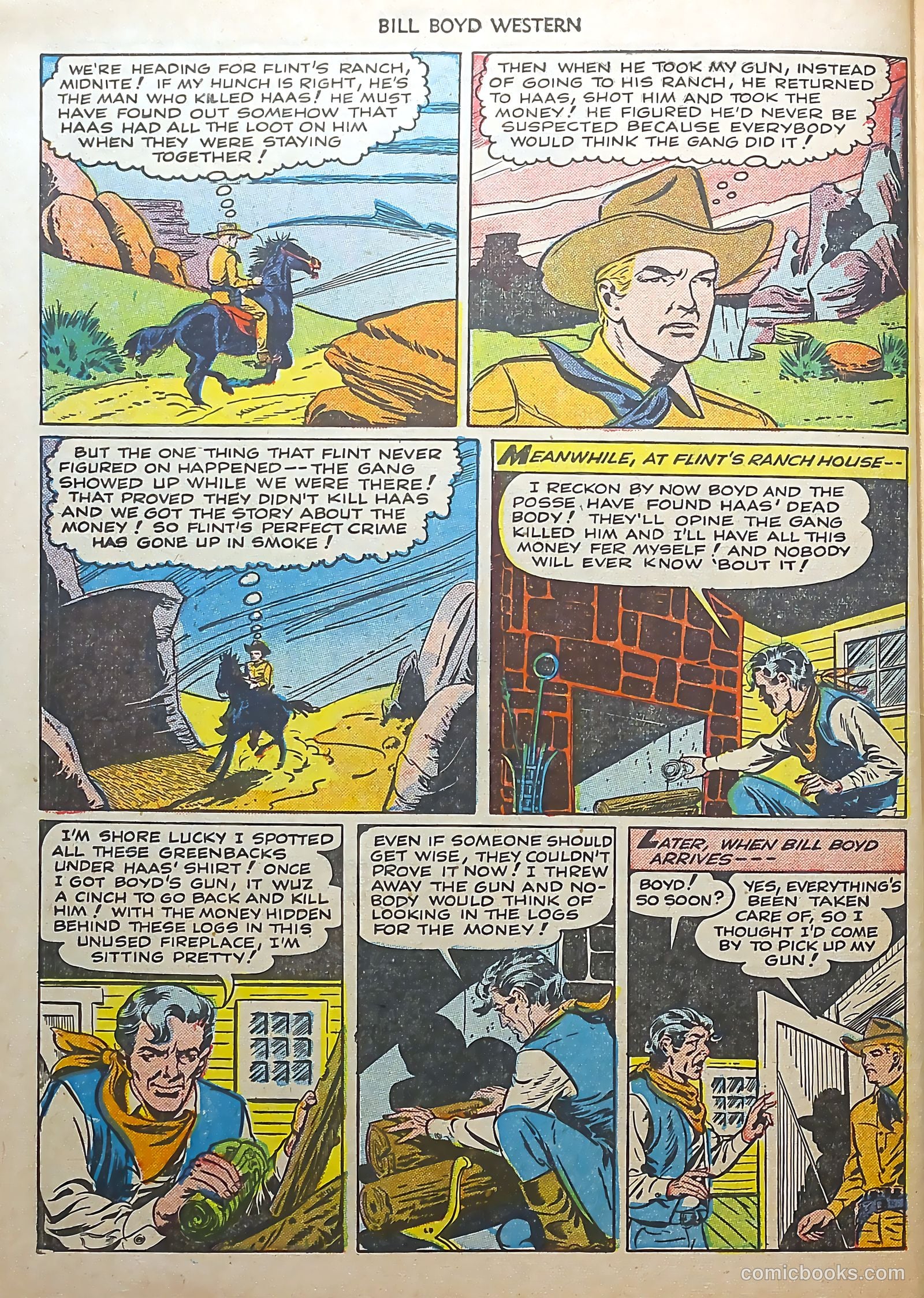 Bill Boyd Western #8 (1950) — page 46 of 52