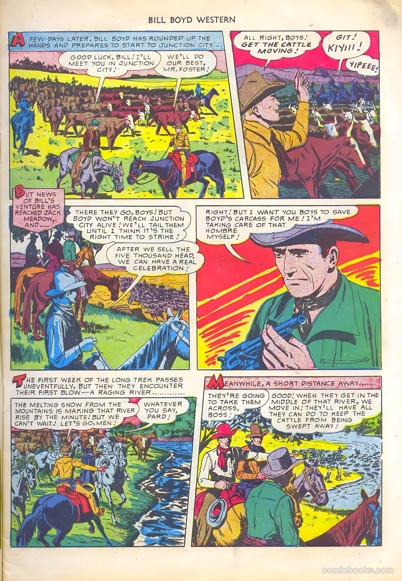 Bill Boyd Western #9 (1951) — page 8 of 53