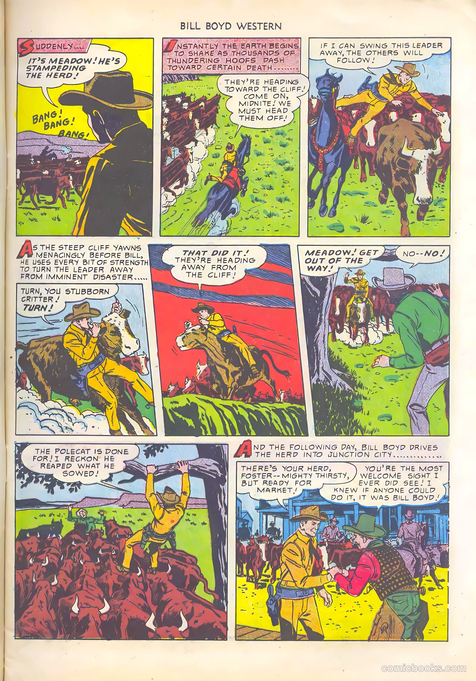 Bill Boyd Western #9 (1951) — page 14 of 53