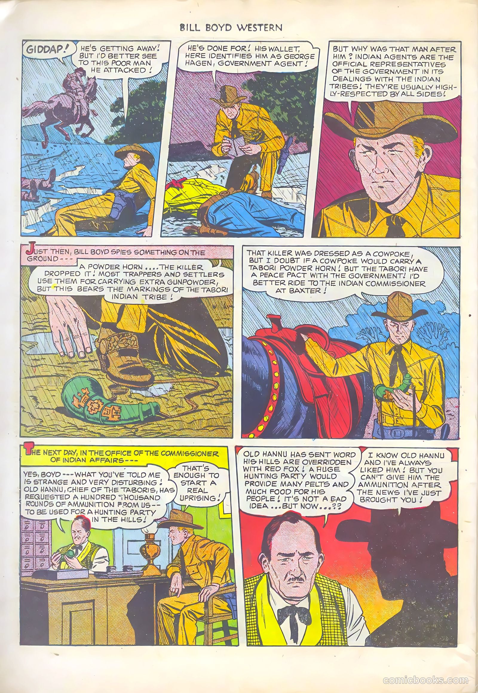 Bill Boyd Western #9 (1951) — page 43 of 53