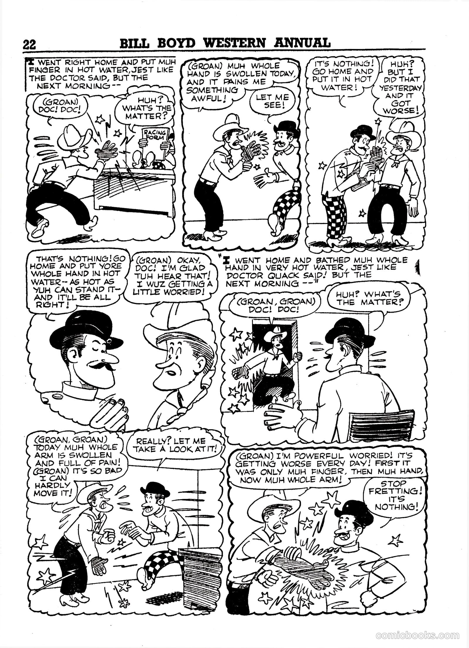 Bill Boyd Western Comic Annual #1 (1956) — page 12 of 87