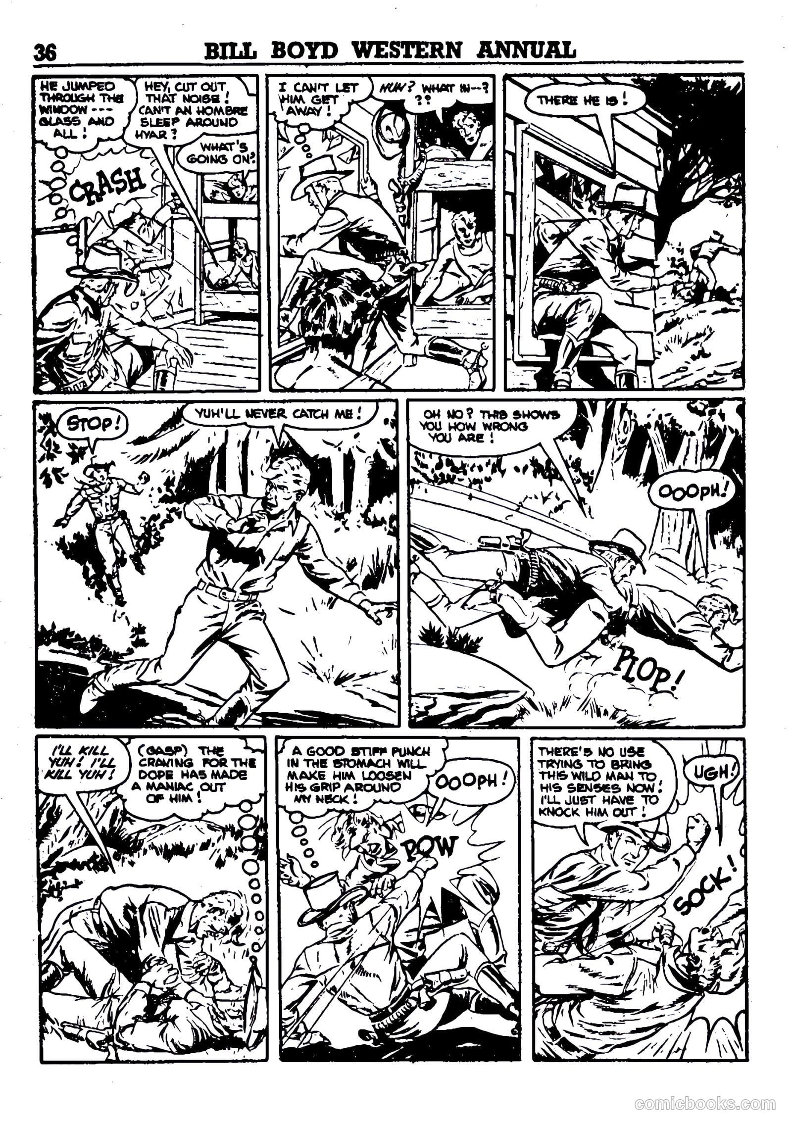Bill Boyd Western Comic Annual #1 (1956) — page 26 of 87