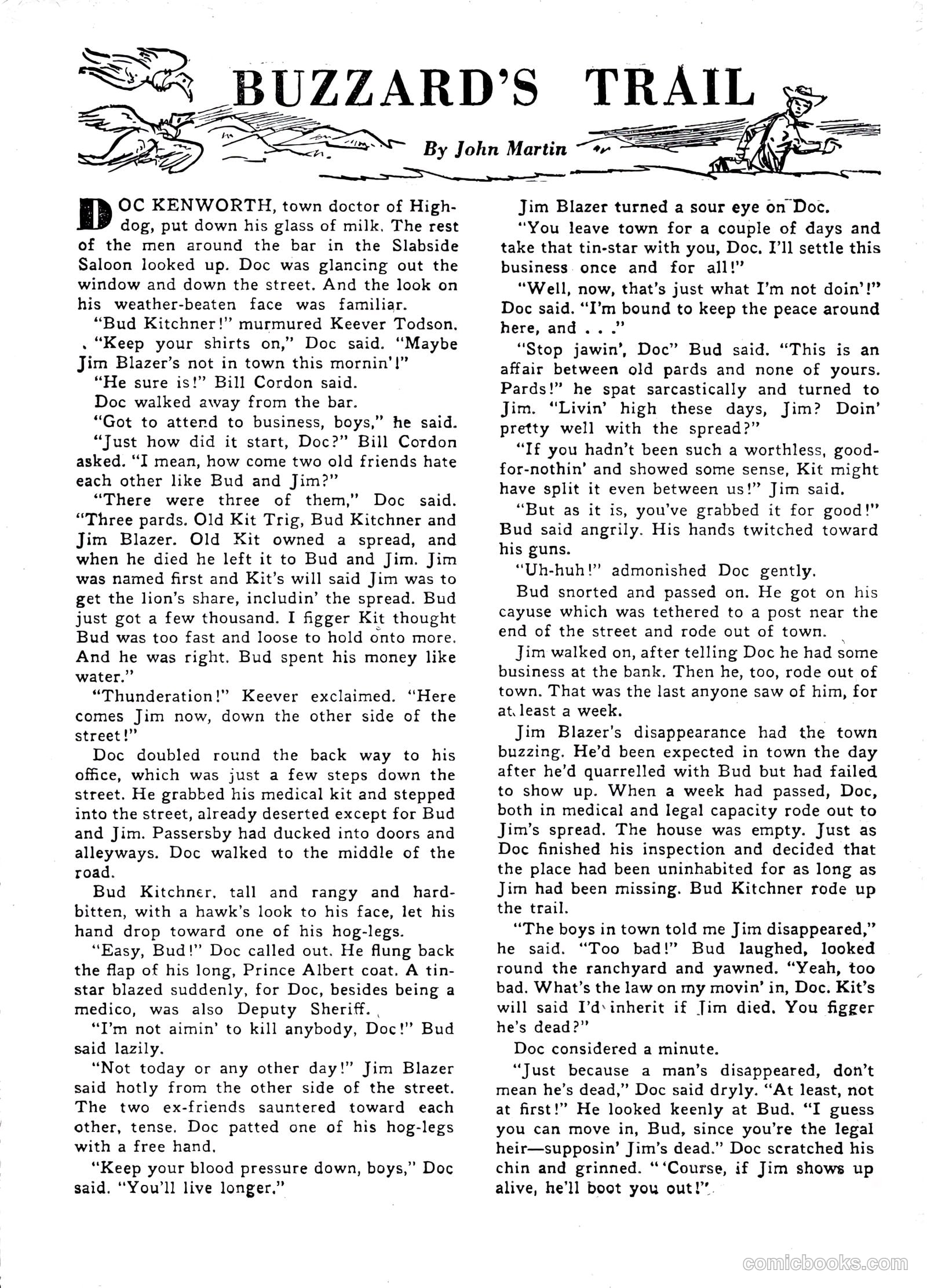 Bill Boyd Western Comic Annual #1 (1956) — page 33 of 87