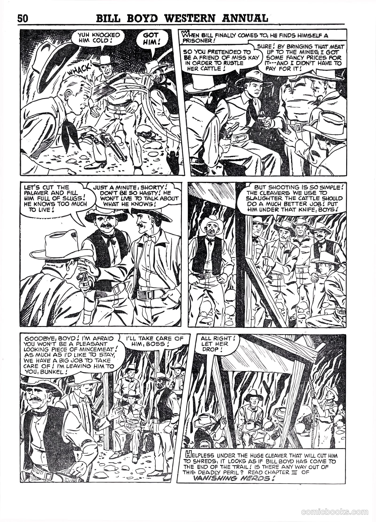 Bill Boyd Western Comic Annual #1 (1956) — page 40 of 87