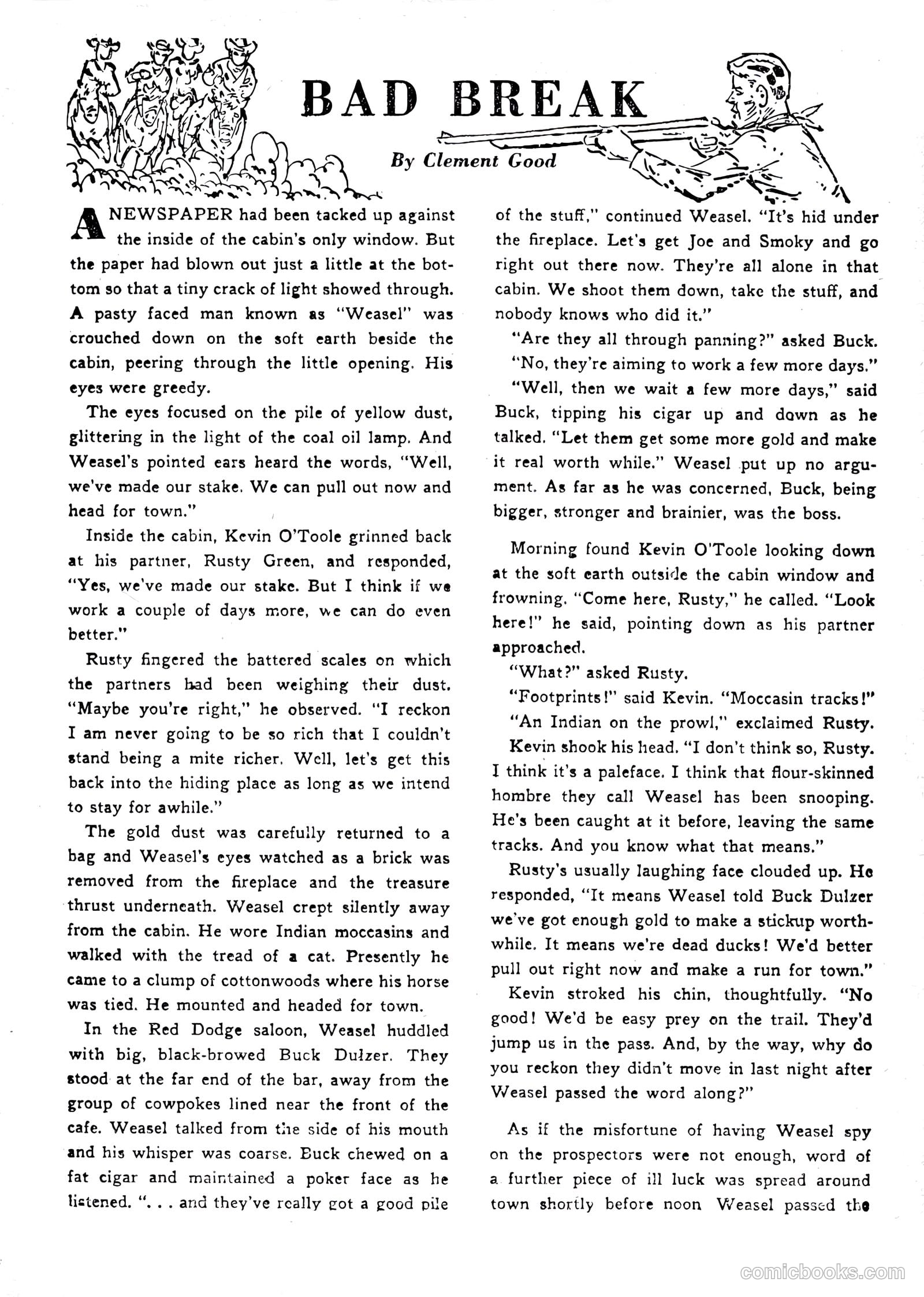 Bill Boyd Western Comic Annual #1 (1956) — page 55 of 87