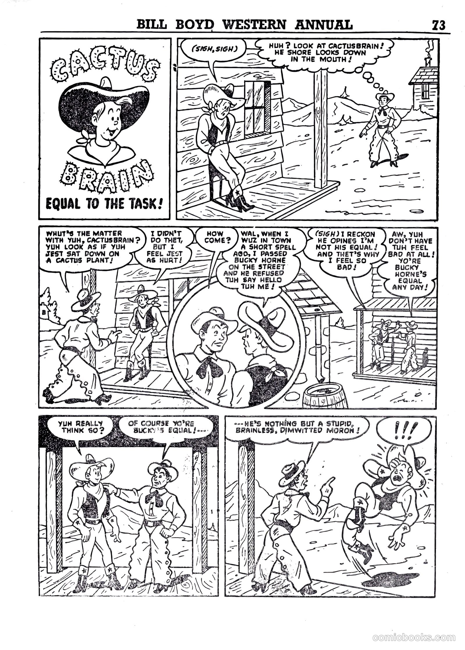 Bill Boyd Western Comic Annual #1 (1956) — page 63 of 87