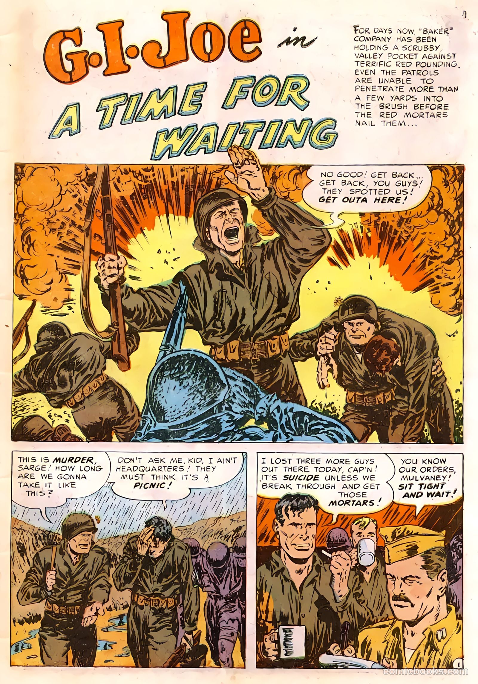 G.I. Joe #1 (1952) — page 3 of 52
