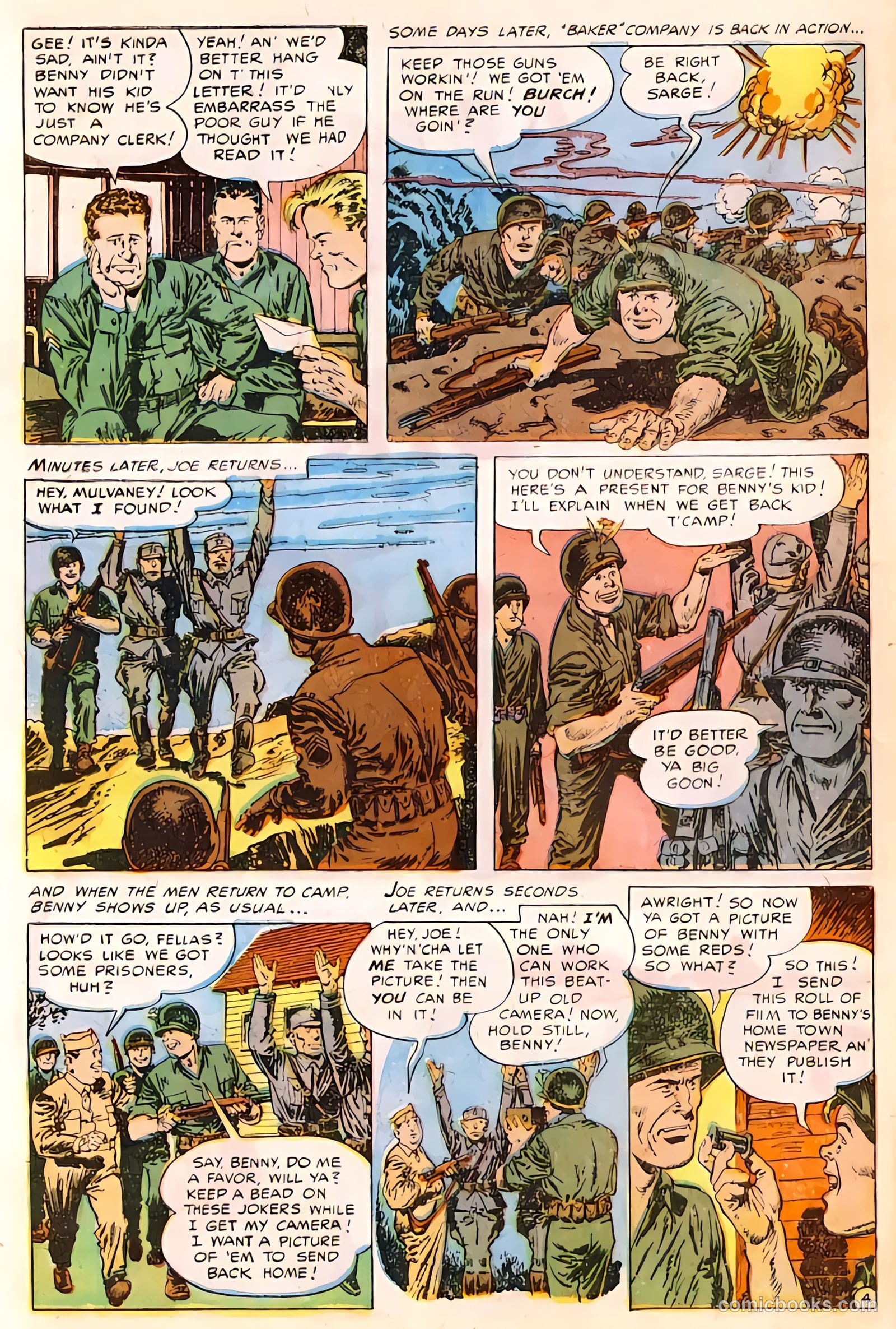G.I. Joe #1 (1952) — page 14 of 52