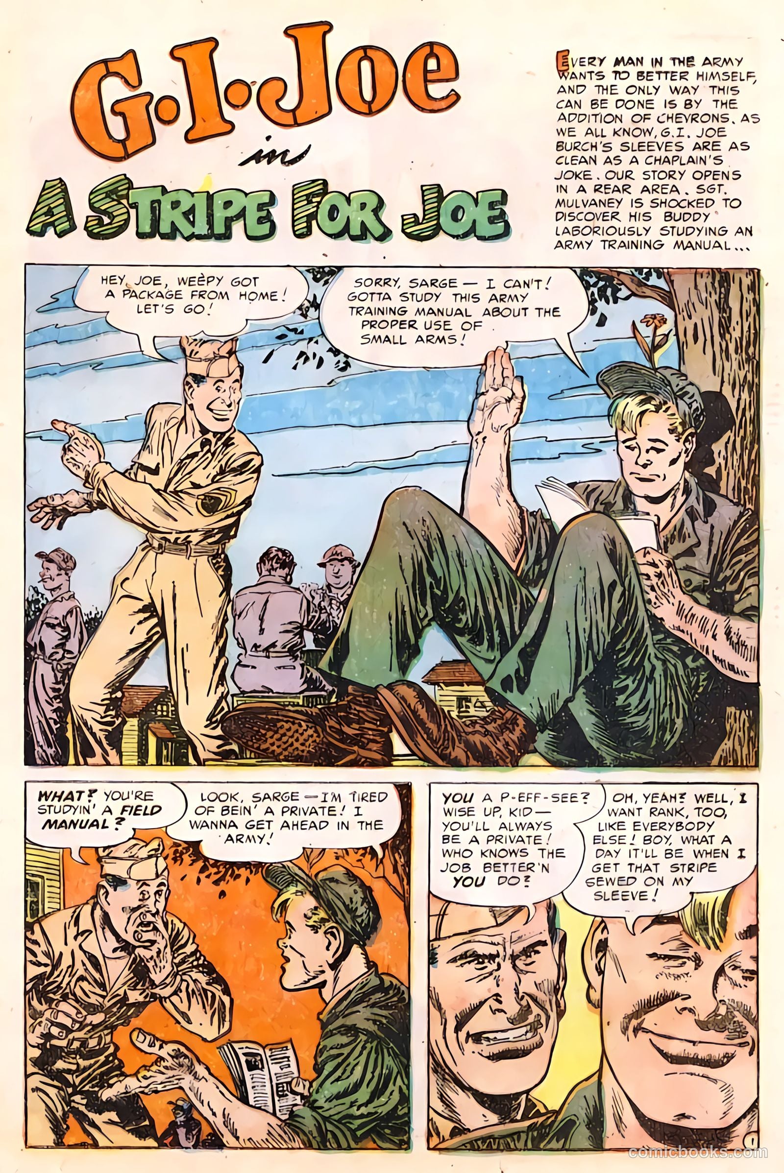 G.I. Joe #1 (1952) — page 35 of 52