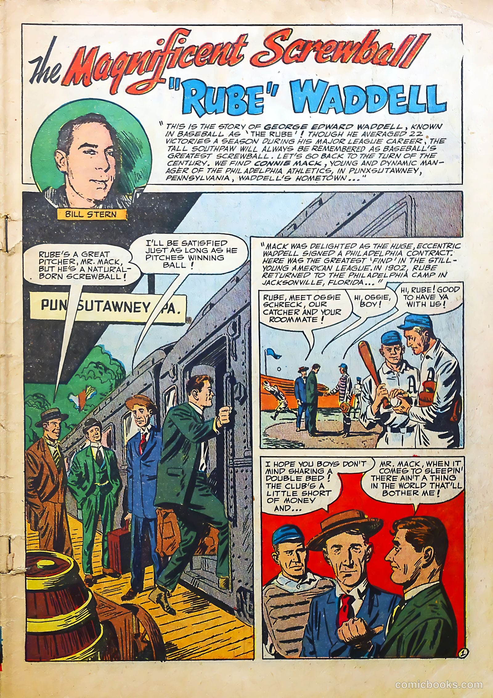 Bill Stern's Sports Book #2 [2] (1952) — page 3 of 36